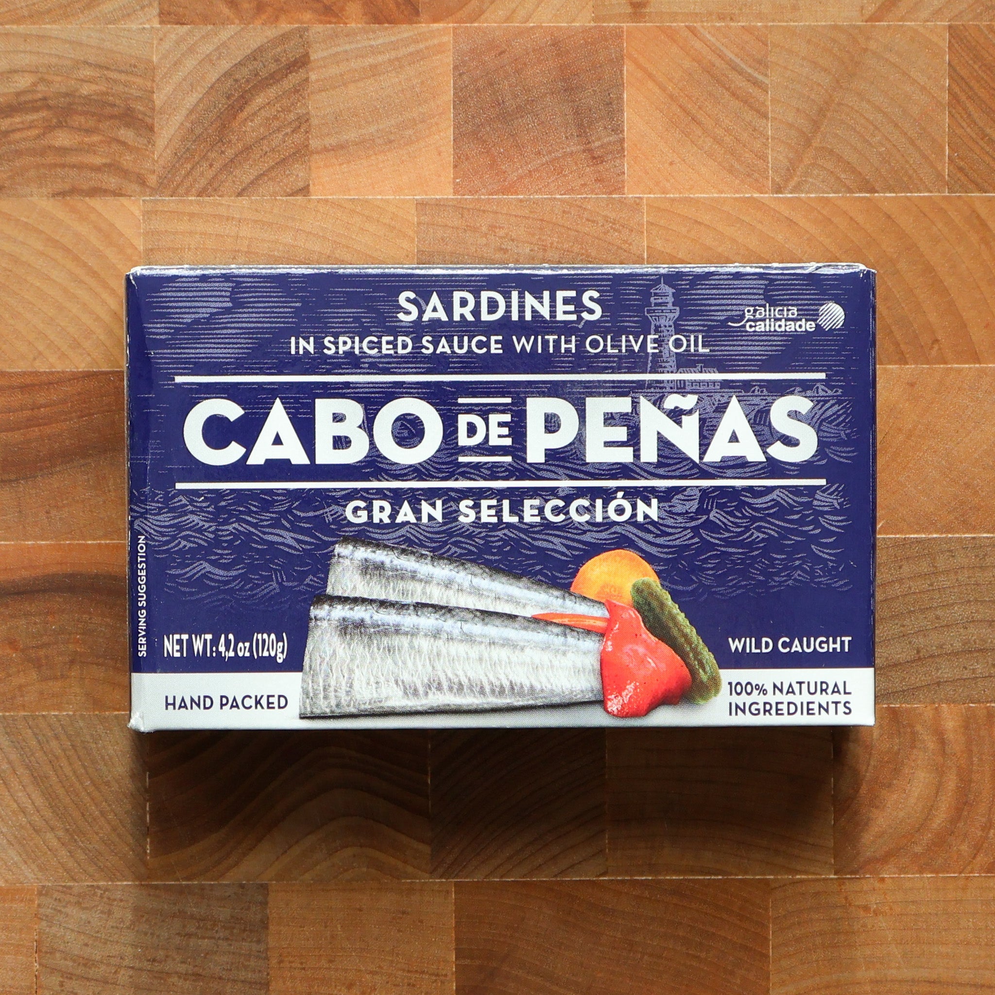Cabo de Peñas - Sardines in Classic Spiced Sauce - FishNook Tinned Seafood Co.