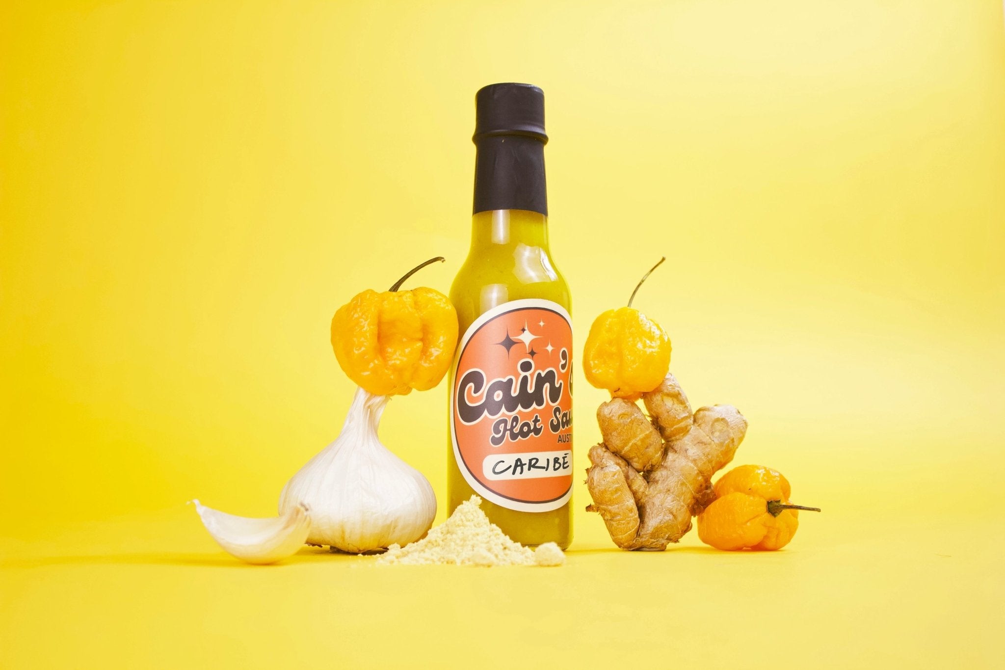 Cain’s Hot Sauce - Cain's Caribe, Scotch Bonnet Hot Sauce - FishNook Tinned Seafood Co.