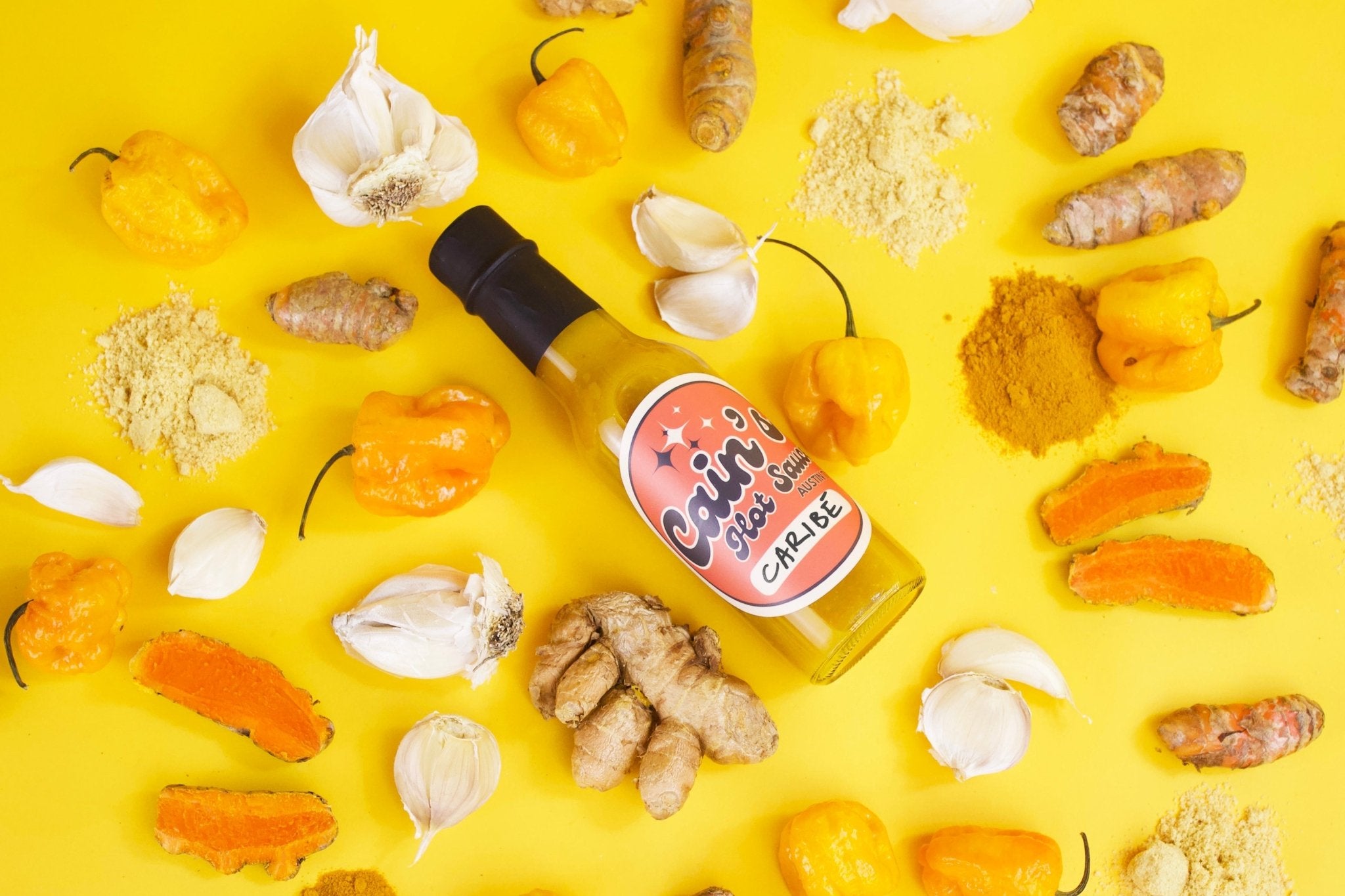 Cain’s Hot Sauce - Cain's Caribe, Scotch Bonnet Hot Sauce - FishNook Tinned Seafood Co.