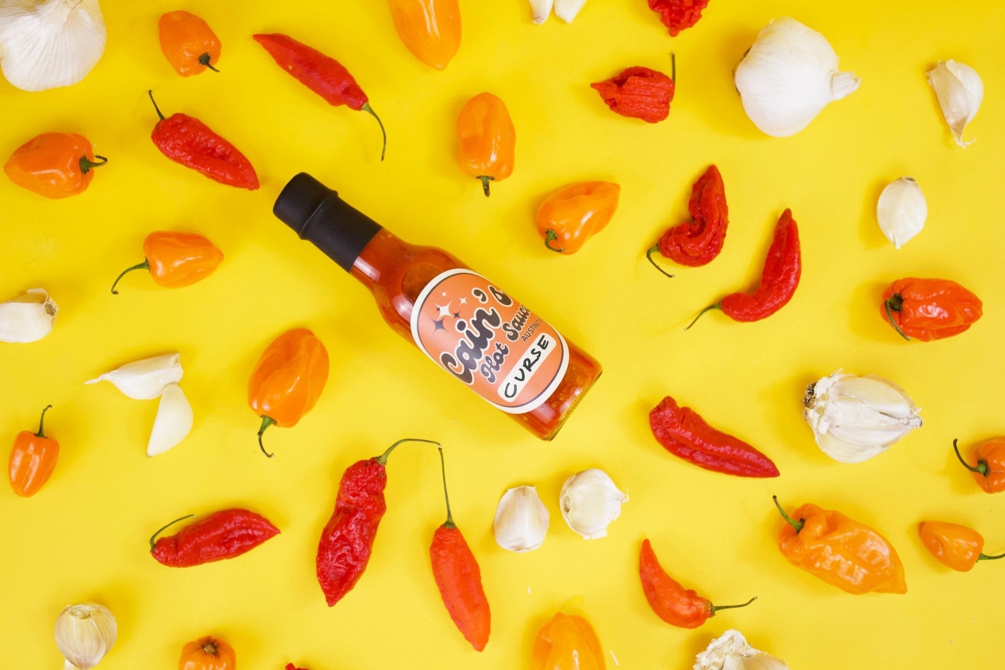 Cain’s Hot Sauce - Cain’s Curse, Ghost Pepper & Habanero Hot Sauce - FishNook Tinned Seafood Co.
