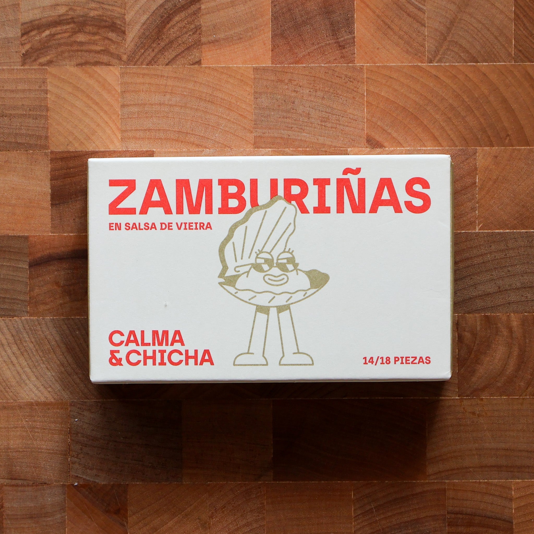 Calma & Chicha - 14/18 Small Scallops in Viera Sauce - FishNook Tinned Seafood Co.