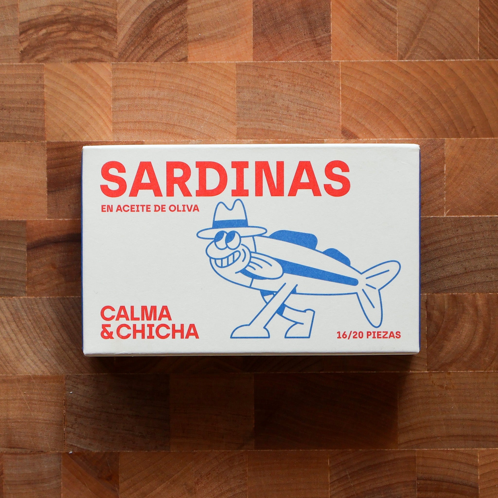 Calma & Chicha - 16/20 Small Sardines in Olive Oil - FishNook Tinned Seafood Co.