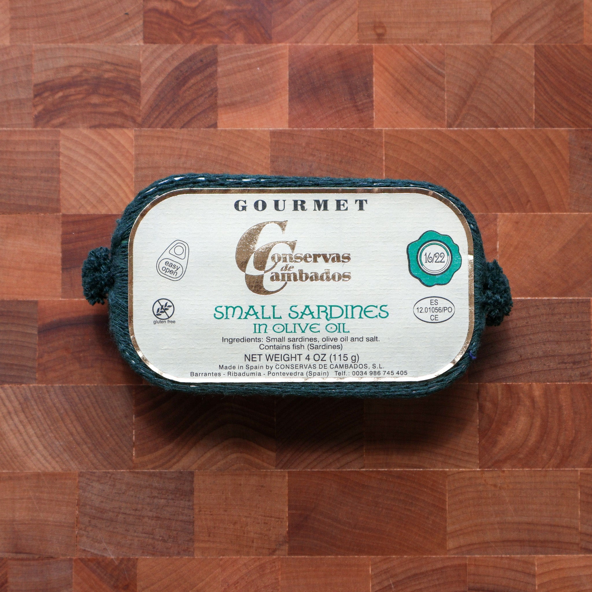 Conservas de Cambados - Small Sardines in Olive Oil 16/22 - FishNook Tinned Seafood Co.