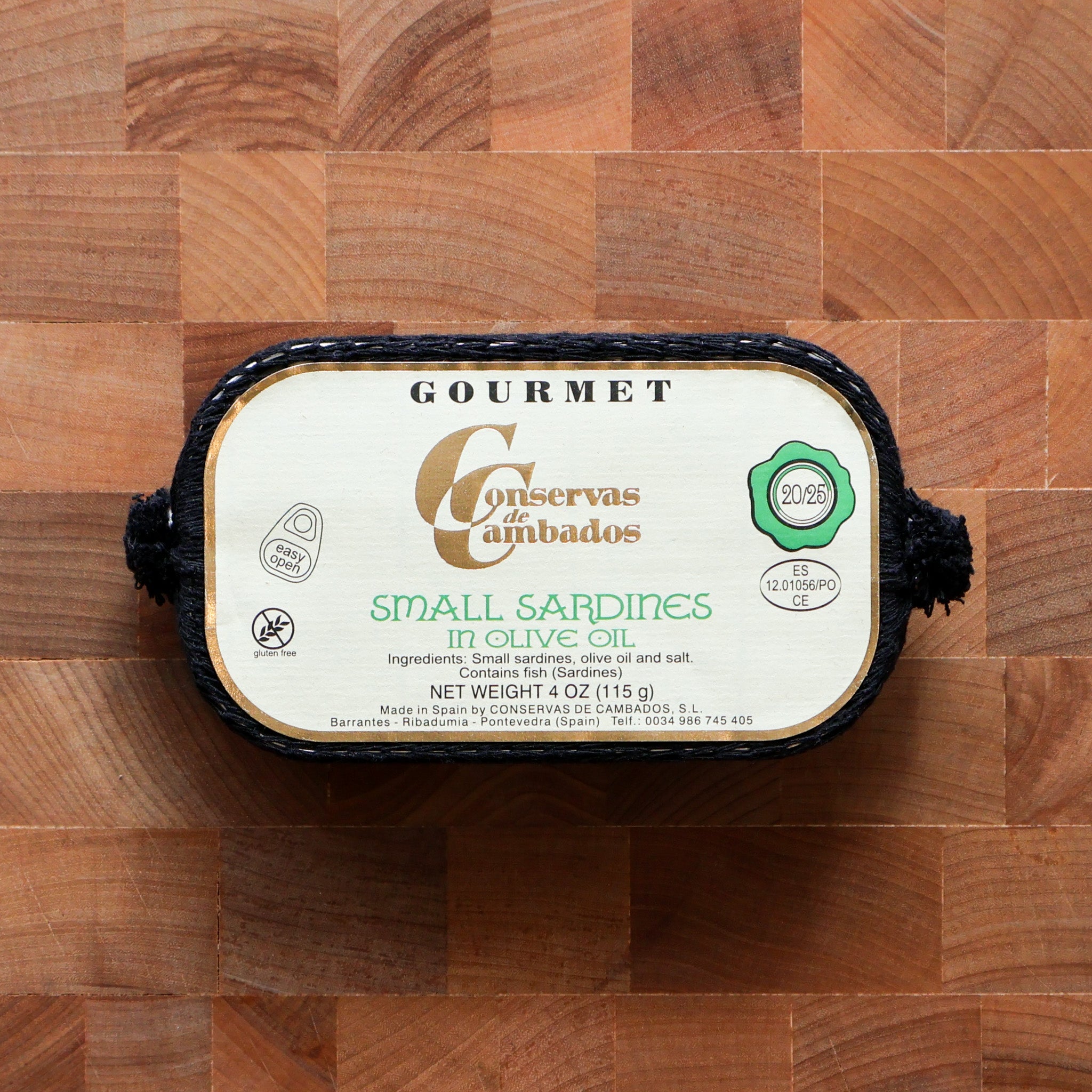 Conservas de Cambados - Small Sardines in Olive Oil 20/25 - FishNook Tinned Seafood Co.