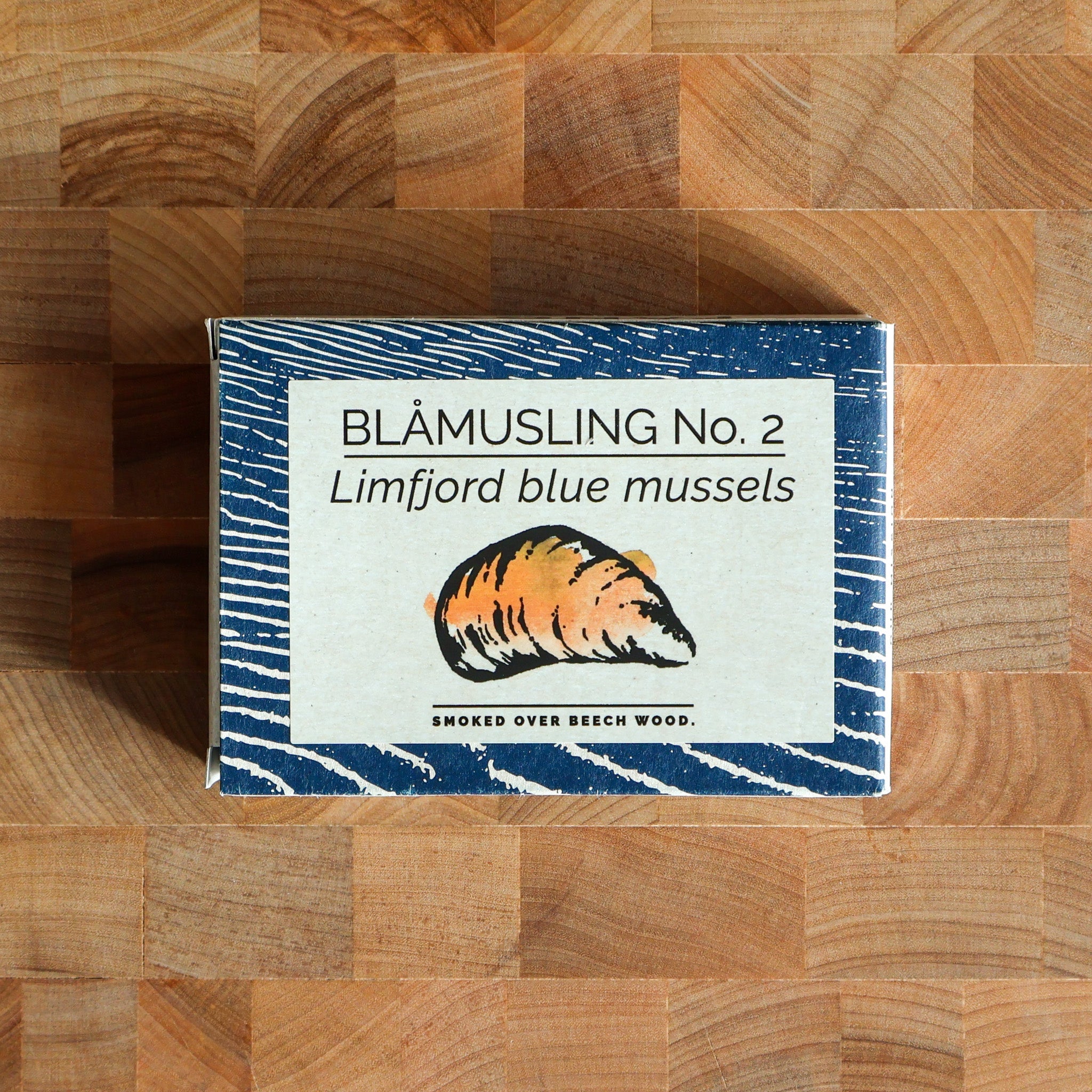 Fangst - Beechwood Smoked Limfjord Blue Mussels - FishNook Tinned Seafood Co.