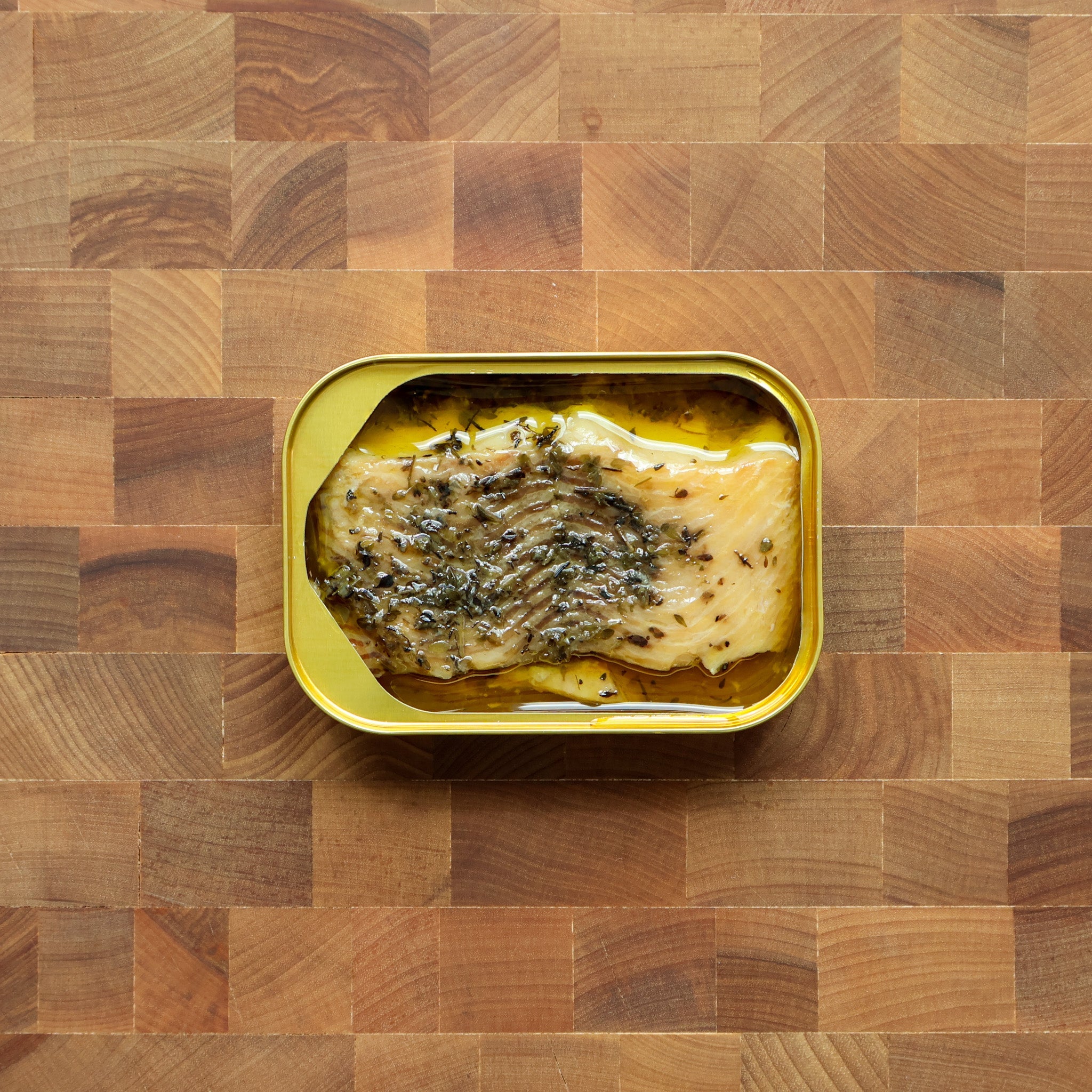 Fangst - Greenland Halibut w/ Arctic Thyme - FishNook Tinned Seafood Co.