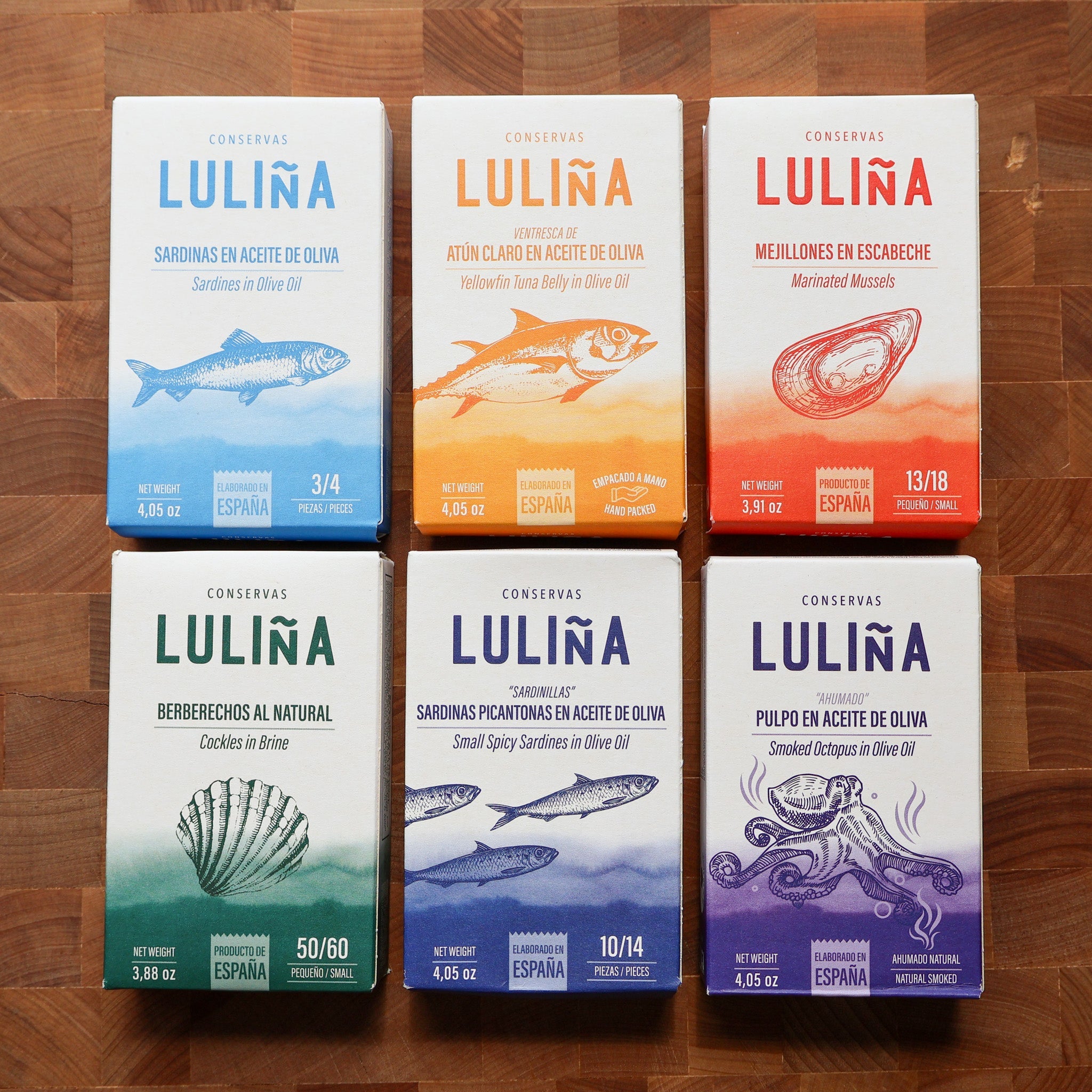 FishNook Tinned Seafood Co. - Luliña 6 - Pack Bundle - FishNook Tinned Seafood Co.