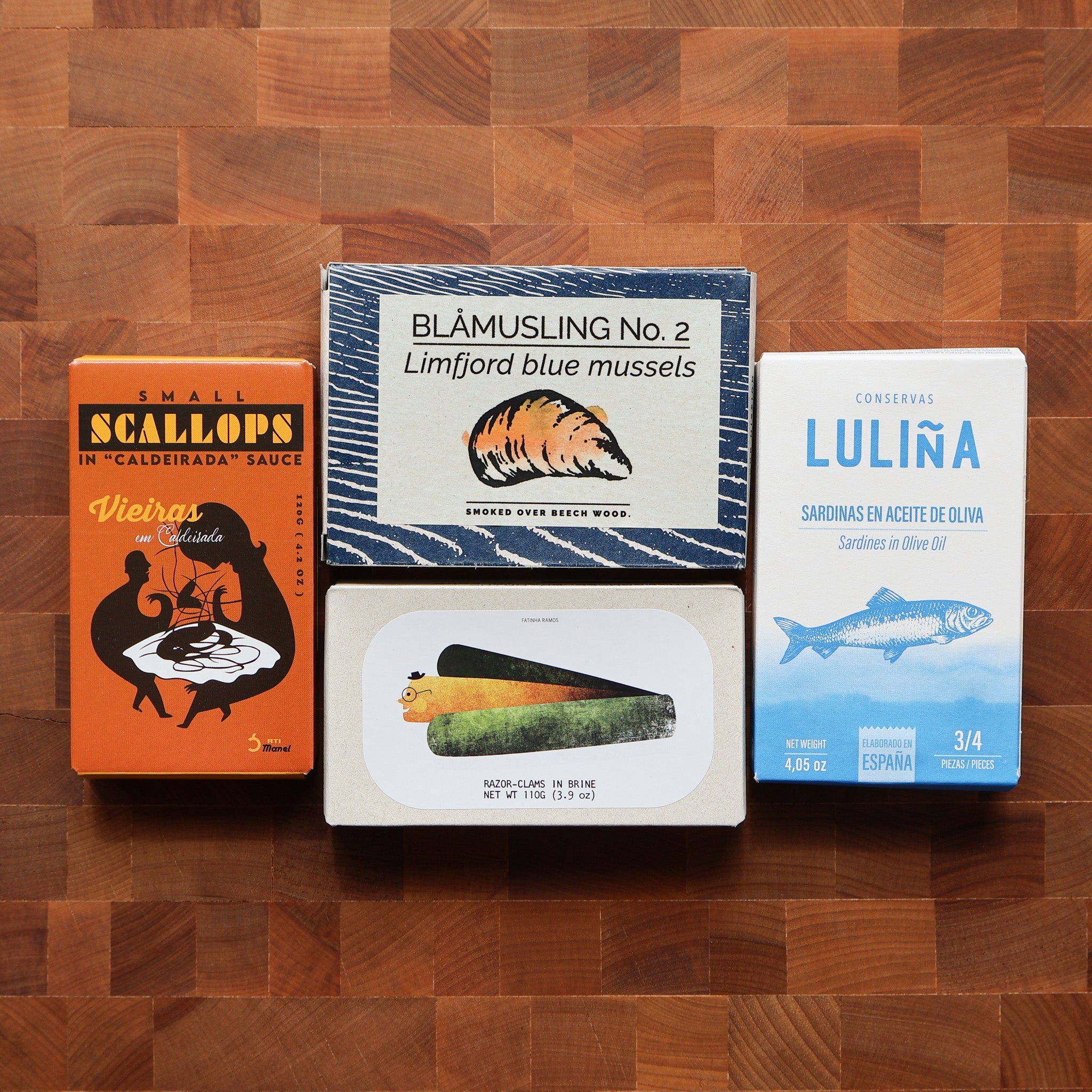 FishNook Tinned Seafood Co. - Monthly Tinned Fish Subscription - April Box - FishNook Tinned Seafood Co.