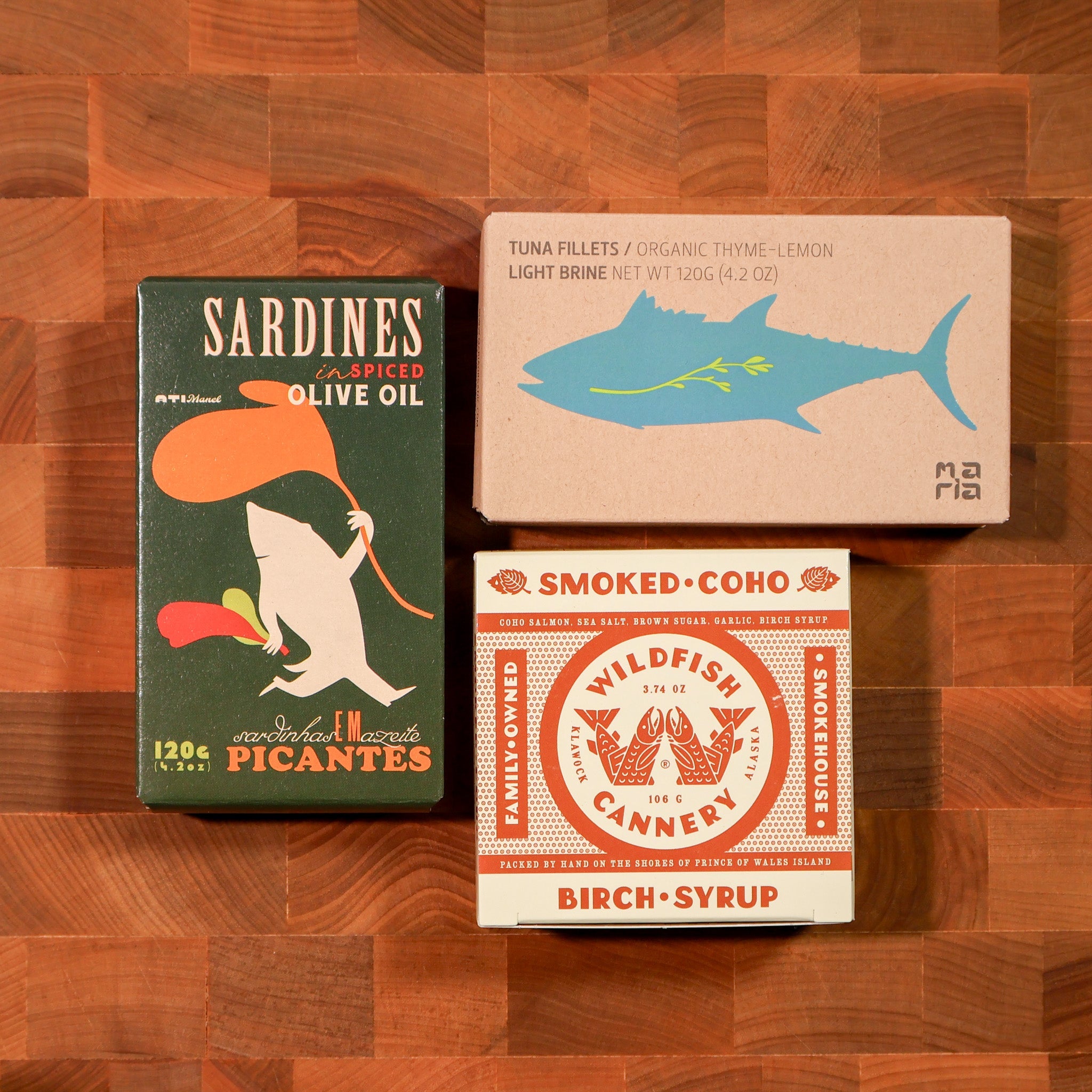 FishNook Tinned Seafood Co. - Monthly Tinned Fish Subscription - August Box - FishNook Tinned Seafood Co.