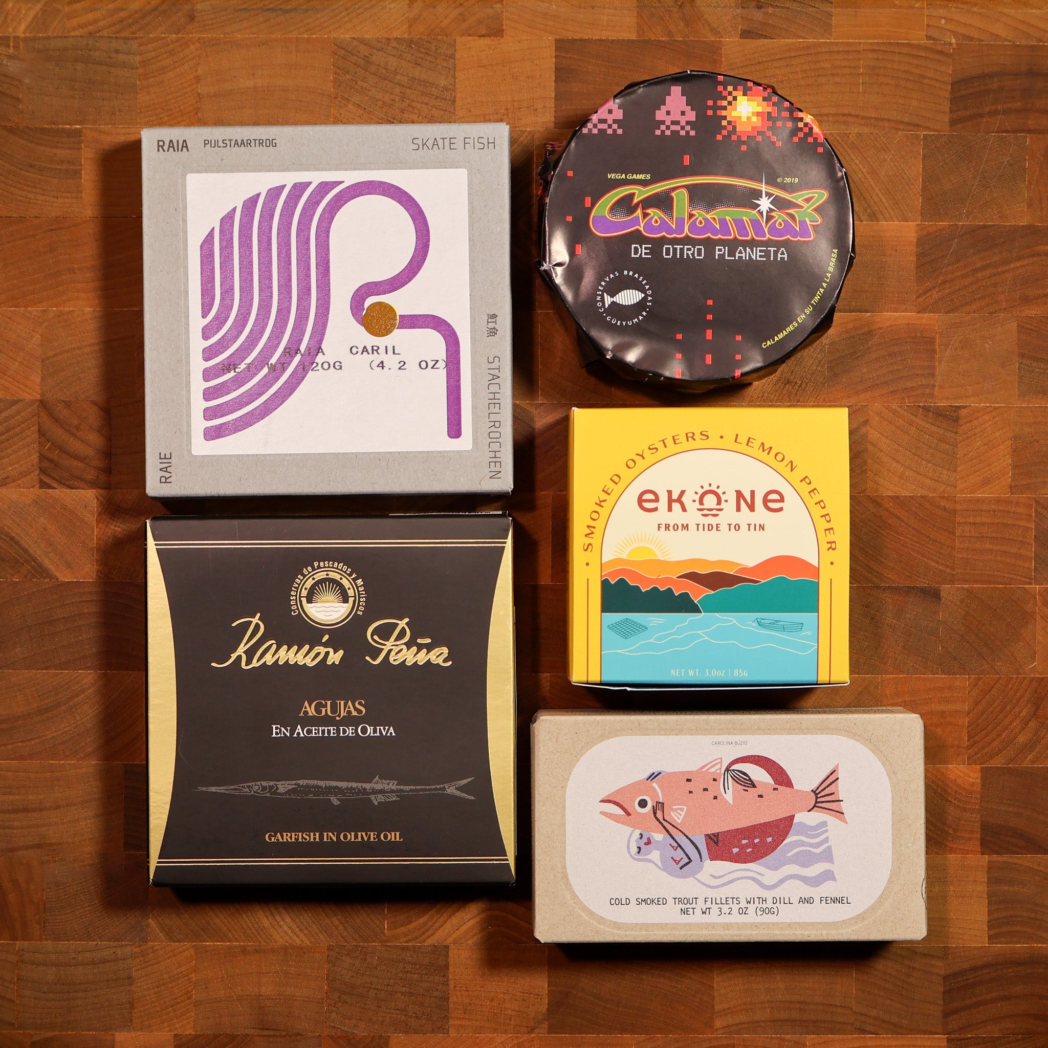 FishNook Tinned Seafood Co. - Monthly Tinned Fish Subscription - August Box - FishNook Tinned Seafood Co.