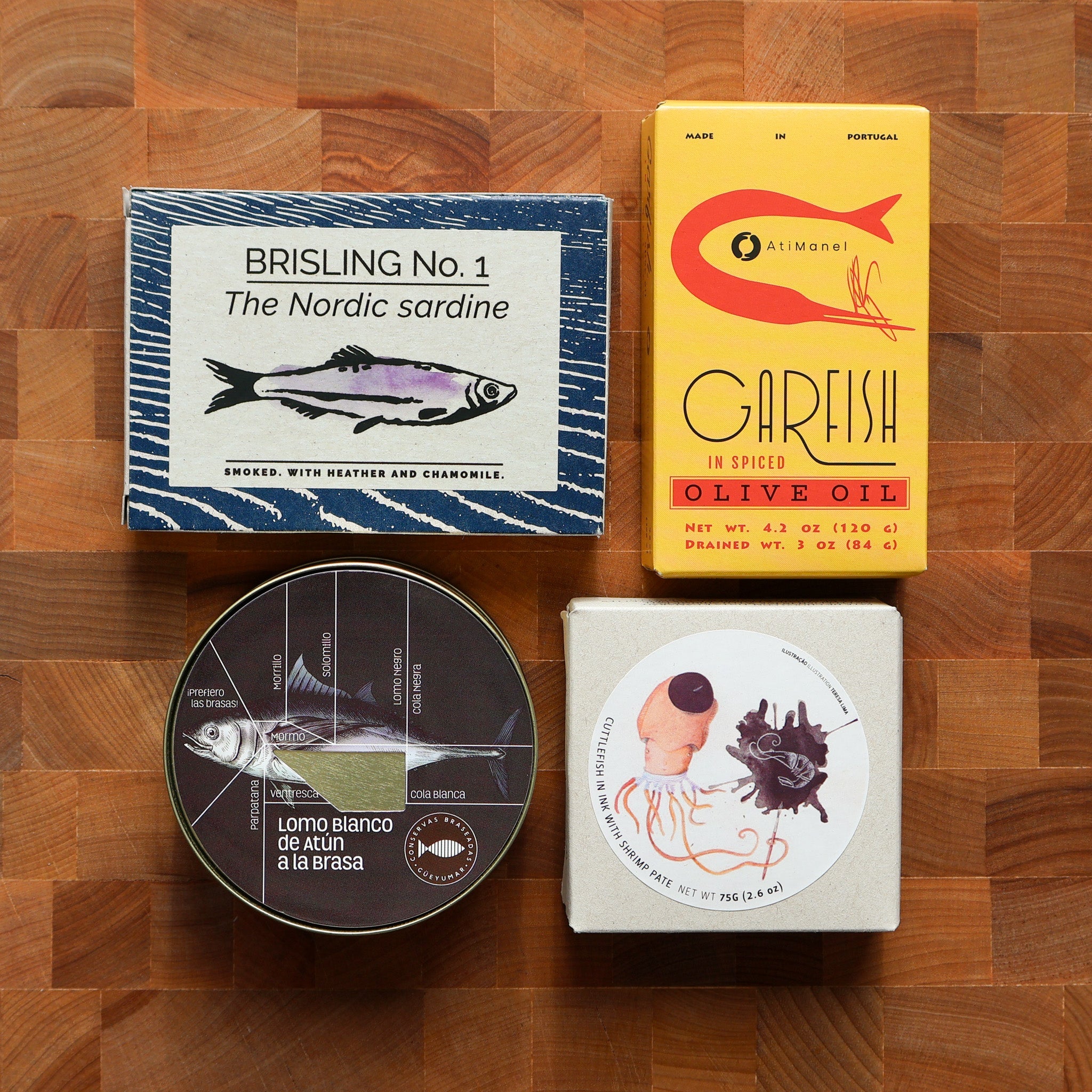 FishNook Tinned Seafood Co. - Monthly Tinned Fish Subscription - December Box - FishNook Tinned Seafood Co.
