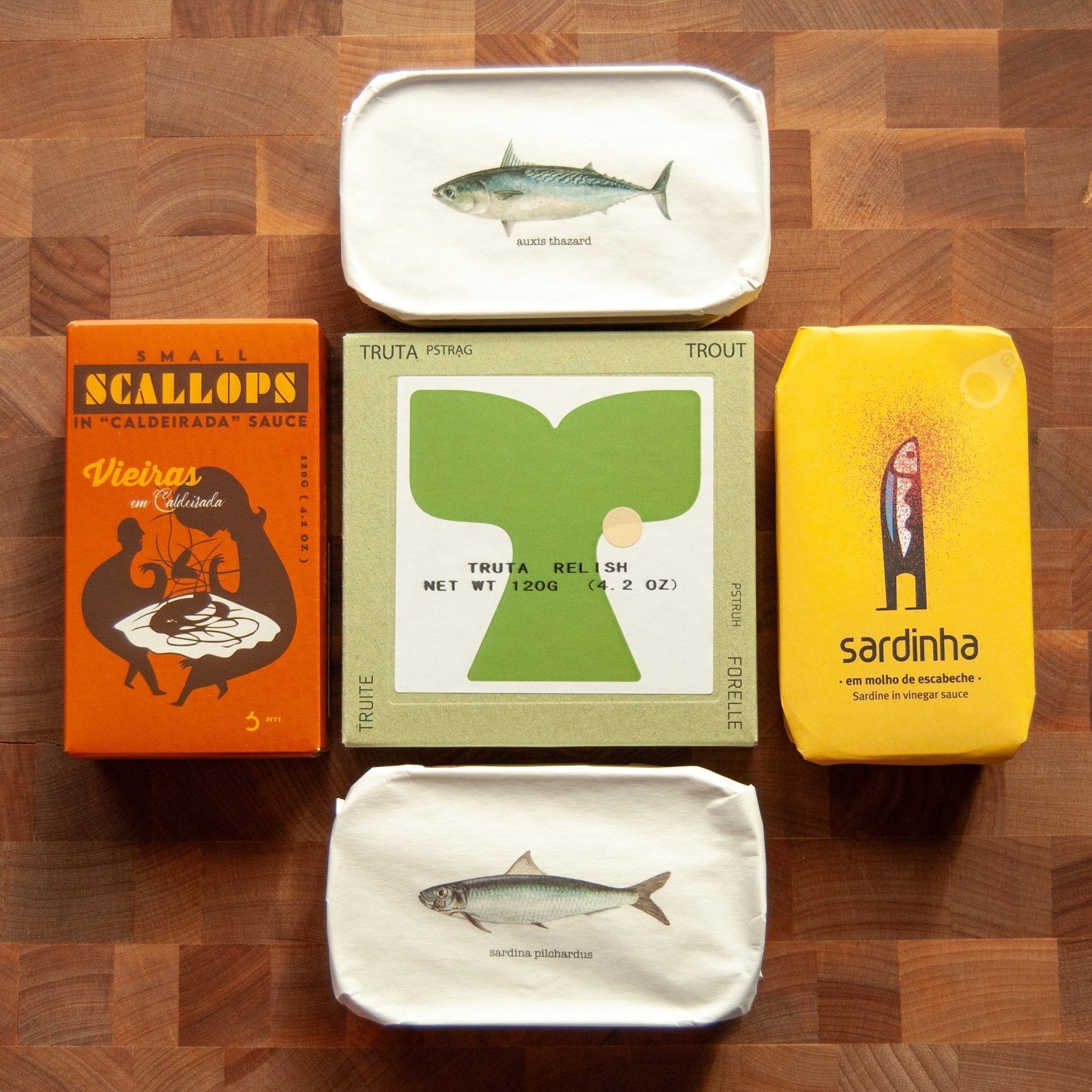 FishNook Tinned Seafood Co. - Monthly Tinned Fish Subscription - December Box - FishNook Tinned Seafood Co.