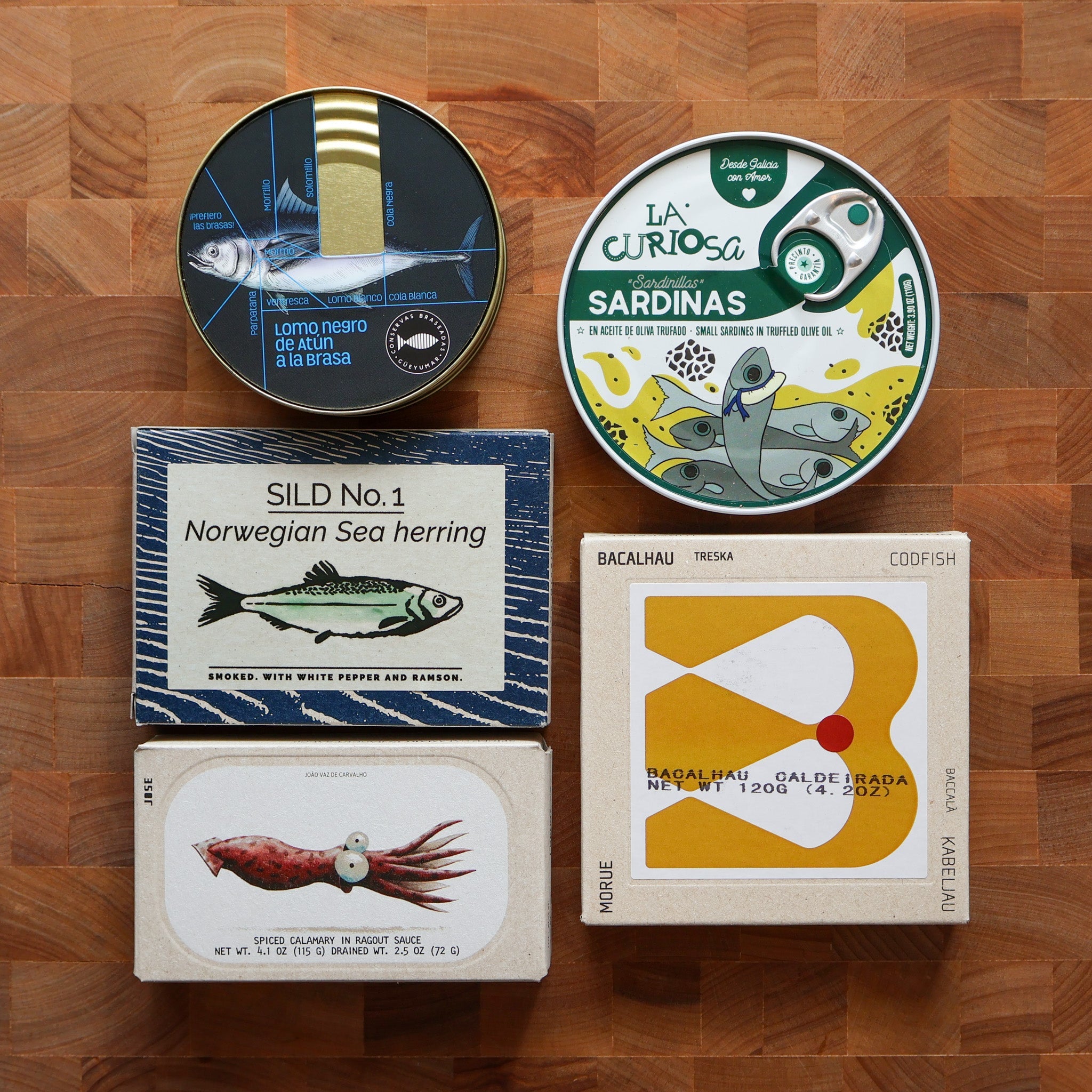 FishNook Tinned Seafood Co. - Monthly Tinned Fish Subscription - February Box - FishNook Tinned Seafood Co.