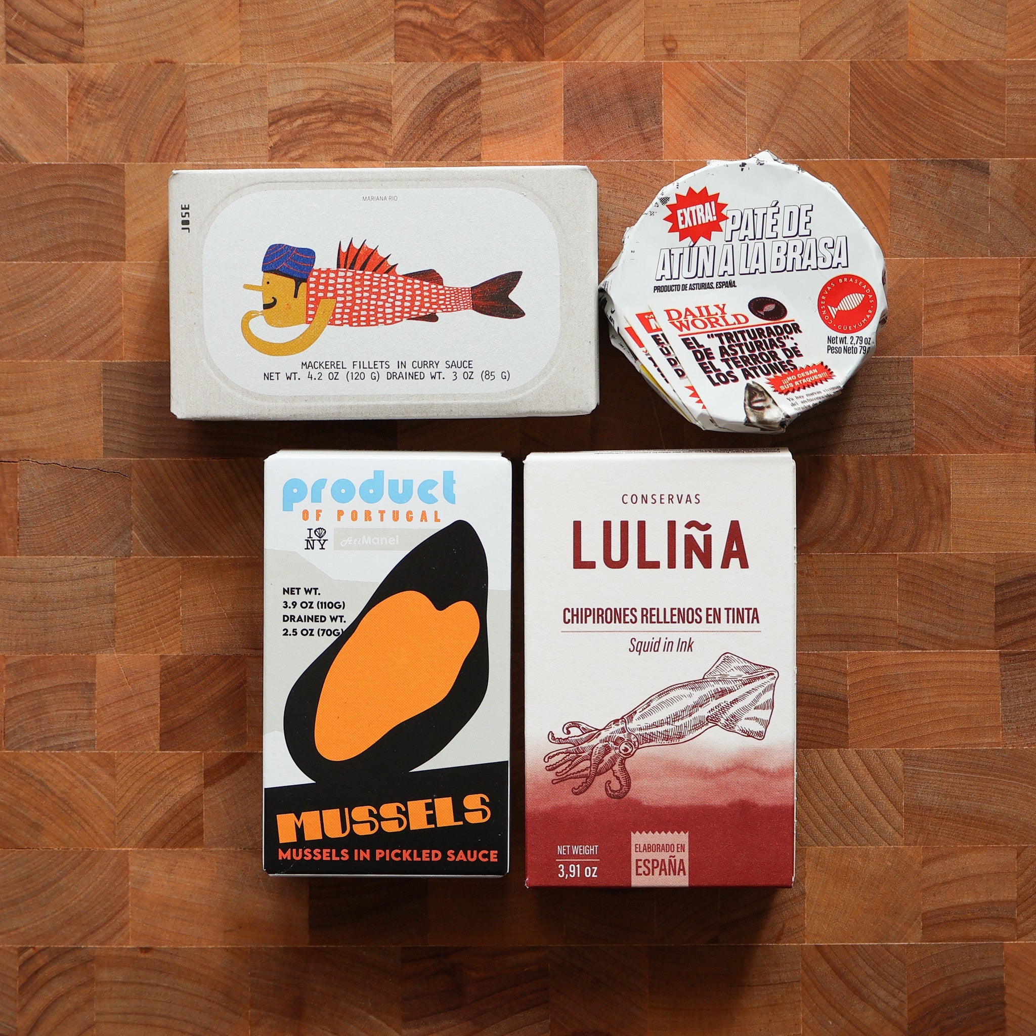 FishNook Tinned Seafood Co. - Monthly Tinned Fish Subscription - February Box - FishNook Tinned Seafood Co.