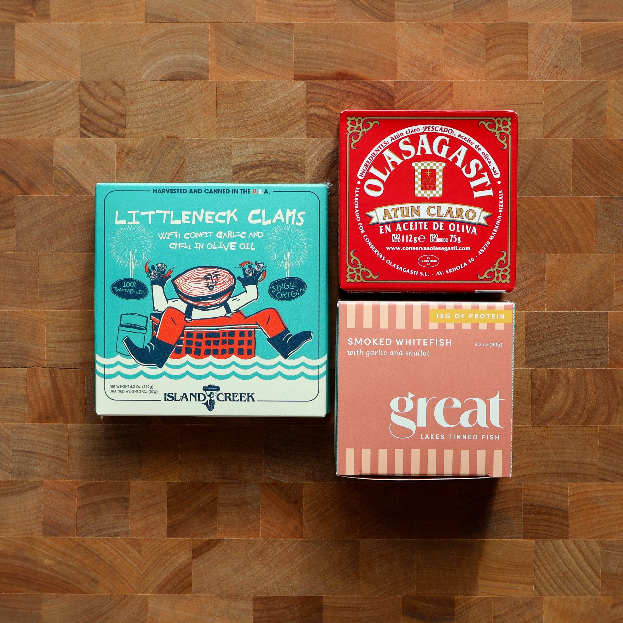 FishNook Tinned Seafood Co. - Monthly Tinned Fish Subscription - January Box - FishNook Tinned Seafood Co.