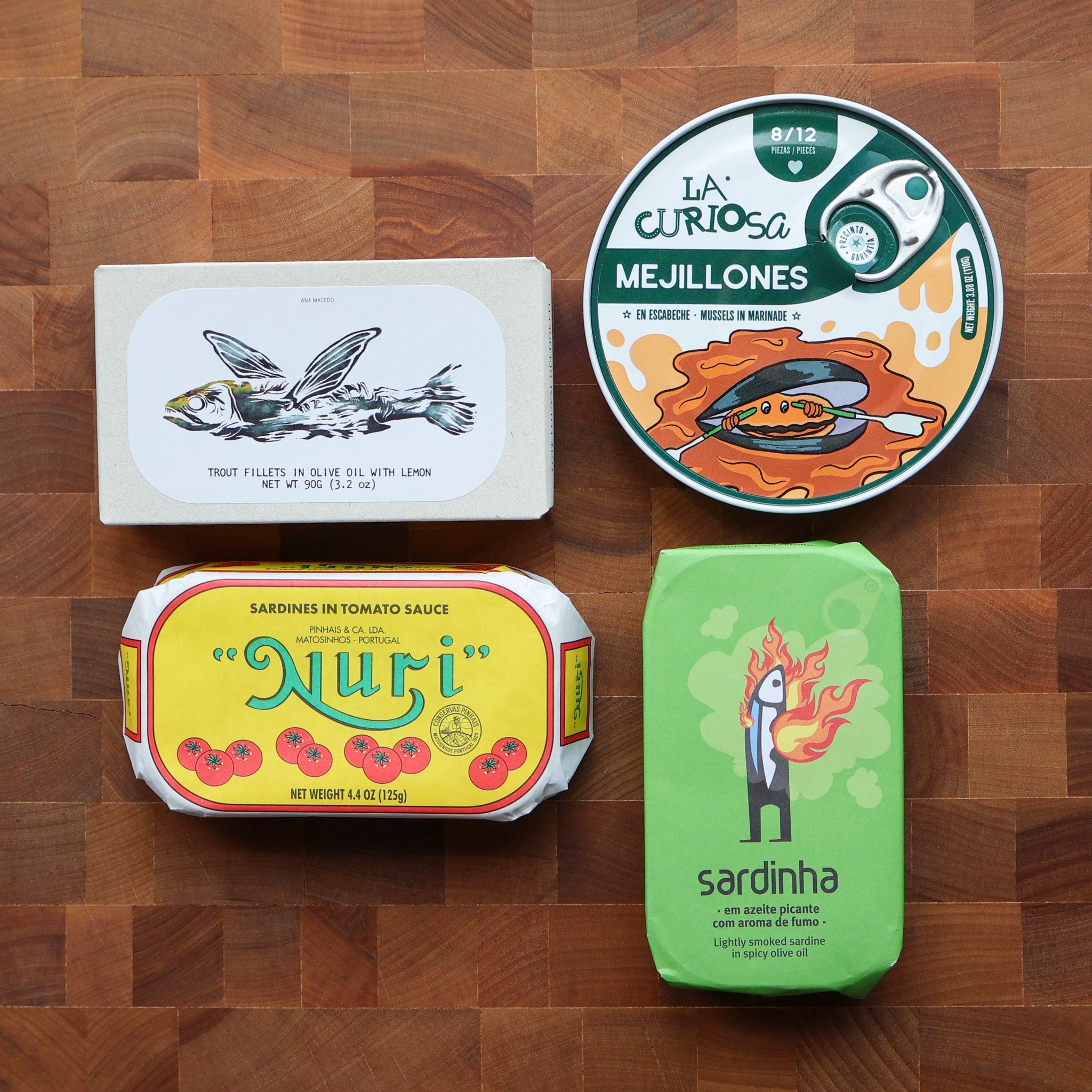 FishNook Tinned Seafood Co. - Monthly Tinned Fish Subscription - May Box - FishNook Tinned Seafood Co.