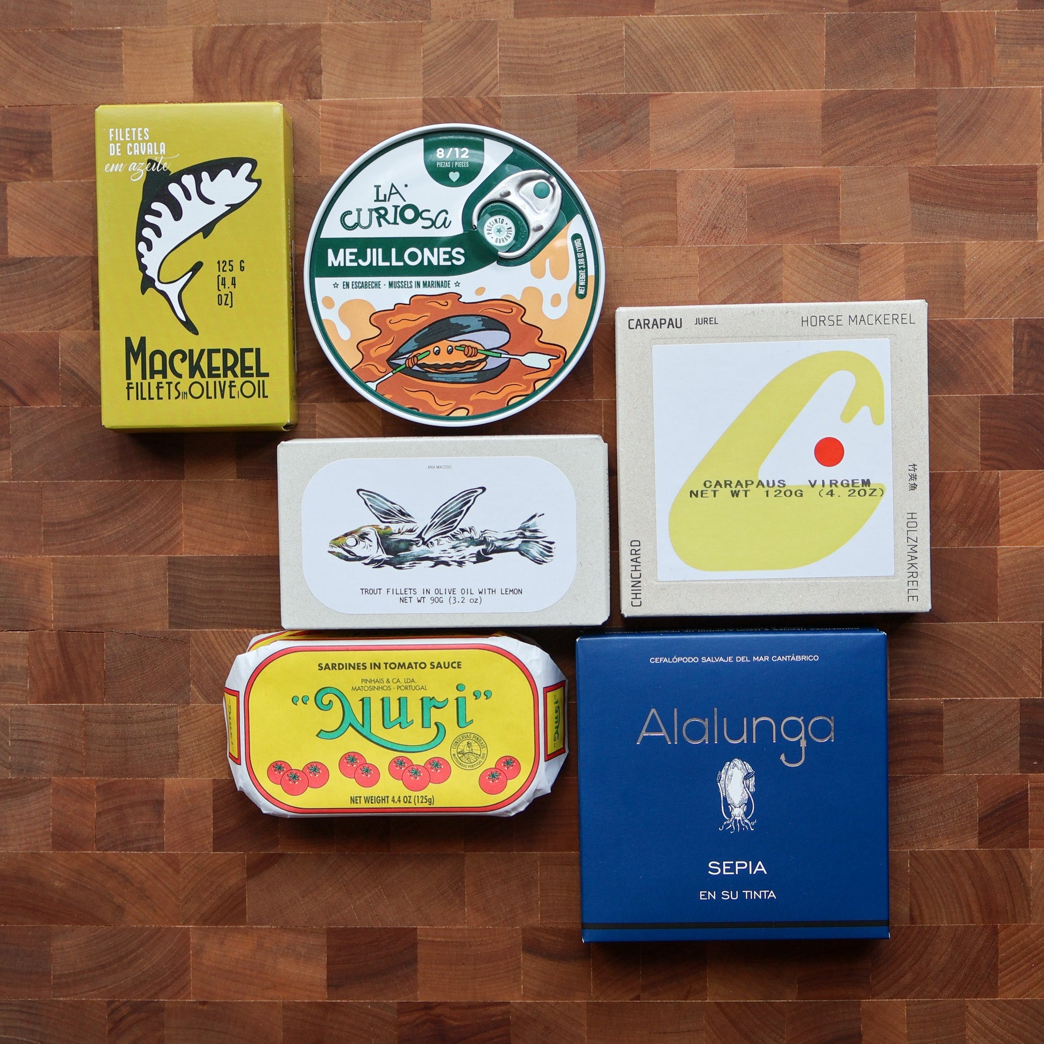 FishNook Tinned Seafood Co. - Monthly Tinned Fish Subscription - May Box - FishNook Tinned Seafood Co.
