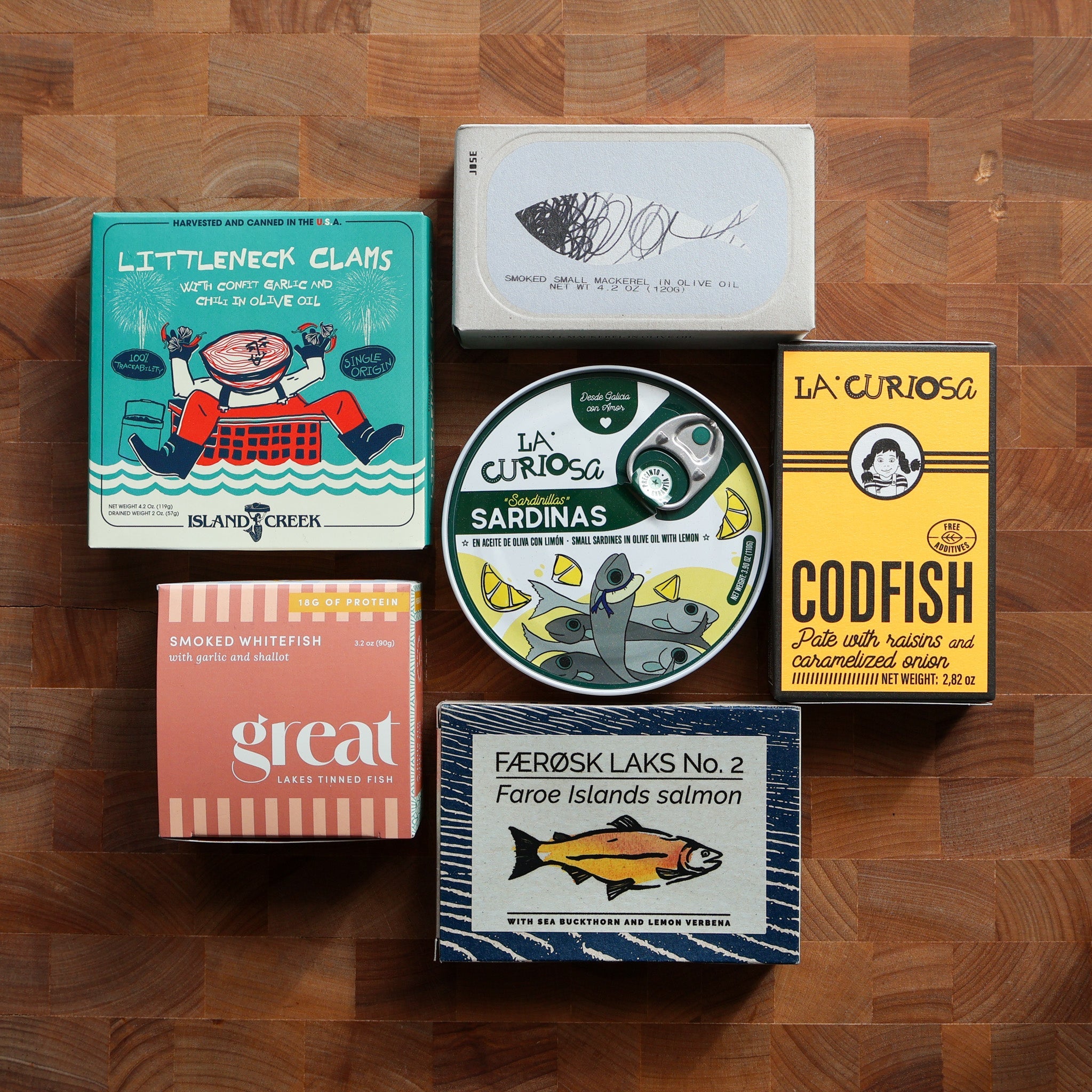 FishNook Tinned Seafood Co. - Monthly Tinned Fish Subscription - November Box - FishNook Tinned Seafood Co.