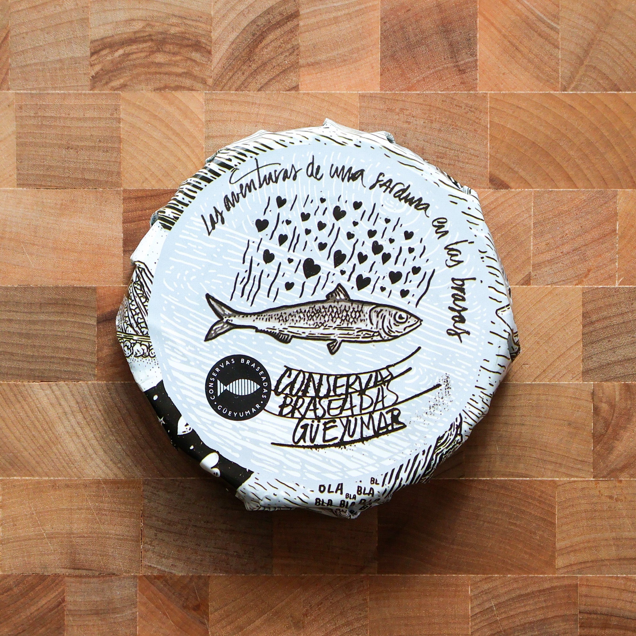 Gueyu Mar - Chargrilled Sardine Loins in EVOO - FishNook Tinned Seafood Co.