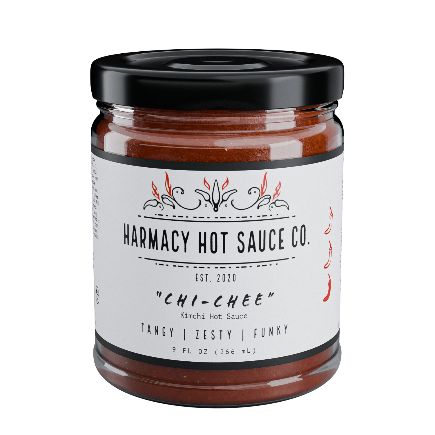 Harmacy Hot Sauce Co. - Chi - Chee - Kimchi Hot Sauce (9oz) - FishNook Tinned Seafood Co.
