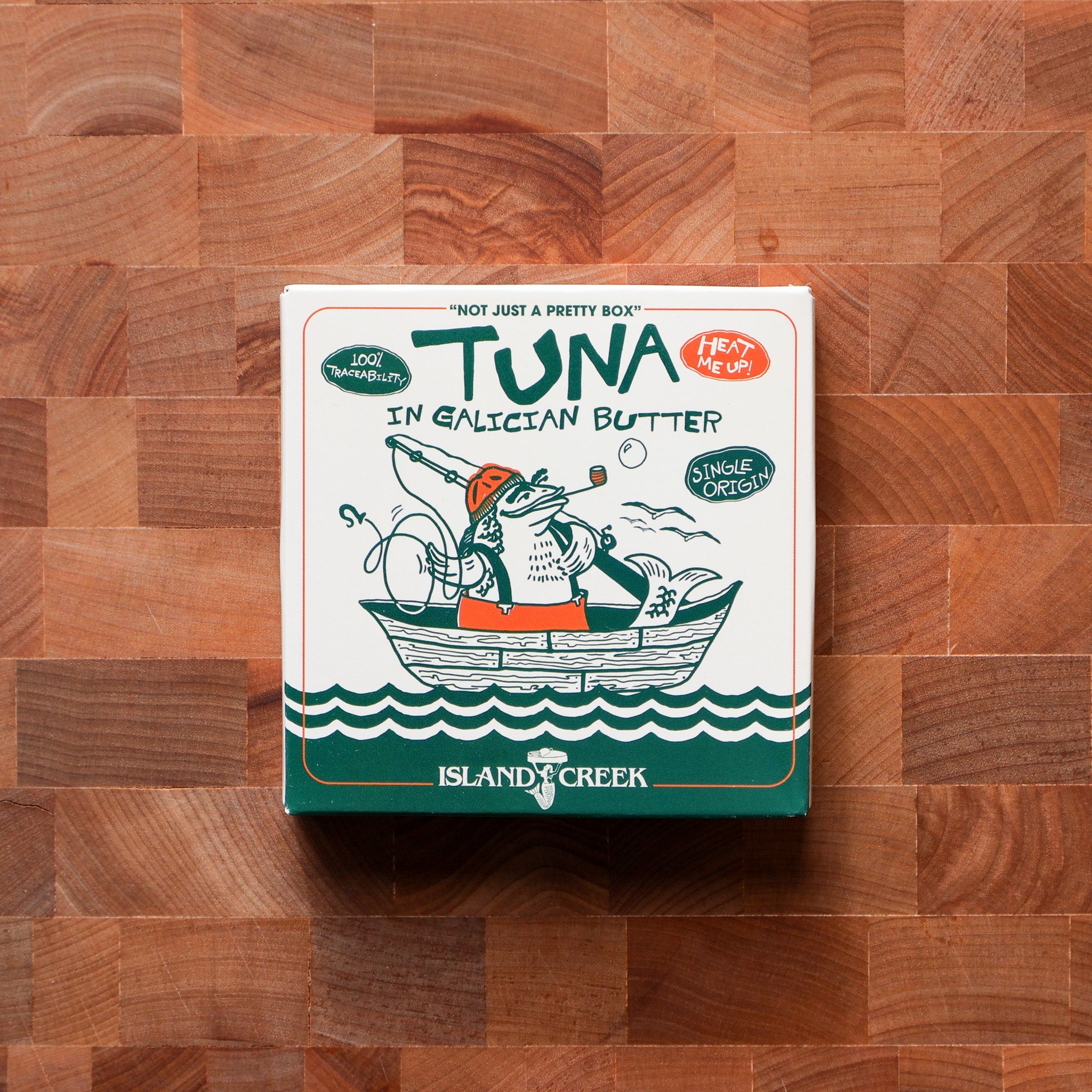 Island Creek - Tuna Belly in Galician Butter - FishNook Tinned Seafood Co.