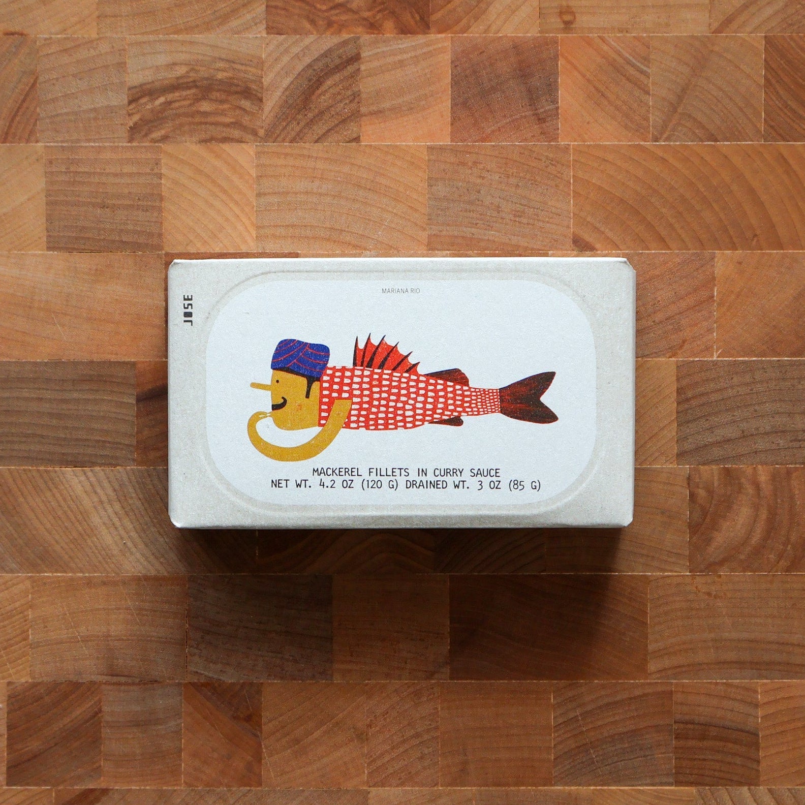 Jose Gourmet - Jose Gourmet Mackerel Fillets in Curry - FishNook Tinned Seafood Co.