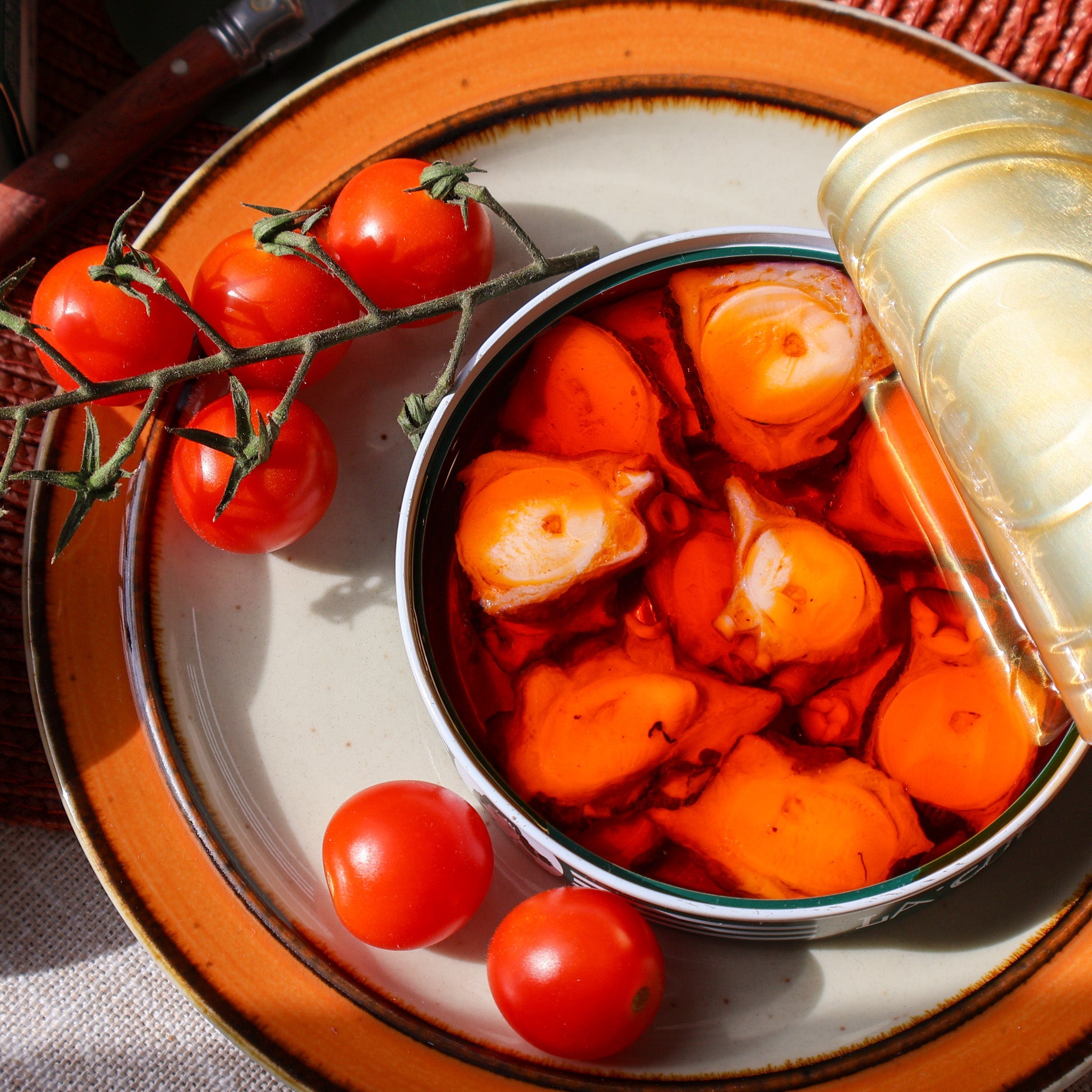 La Curiosa - Marinated Galician Octopus in Olive Oil w/ Paprika - FishNook Tinned Seafood Co.