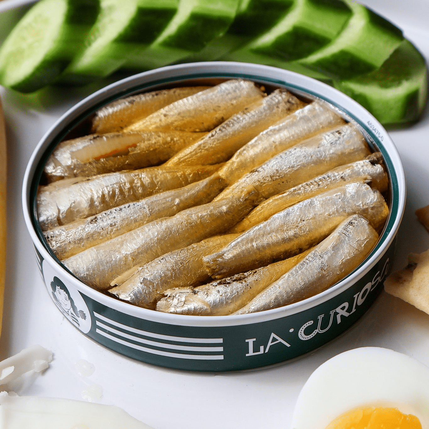 La Curiosa - Small Sardines in Olive Oil - FishNook Tinned Seafood Co.