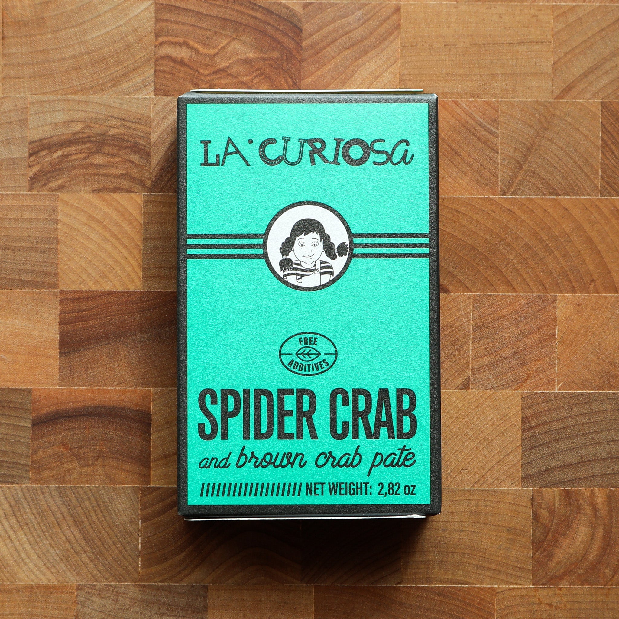 La Curiosa - Spider "Centollo" Crab Paté - FishNook Tinned Seafood Co.
