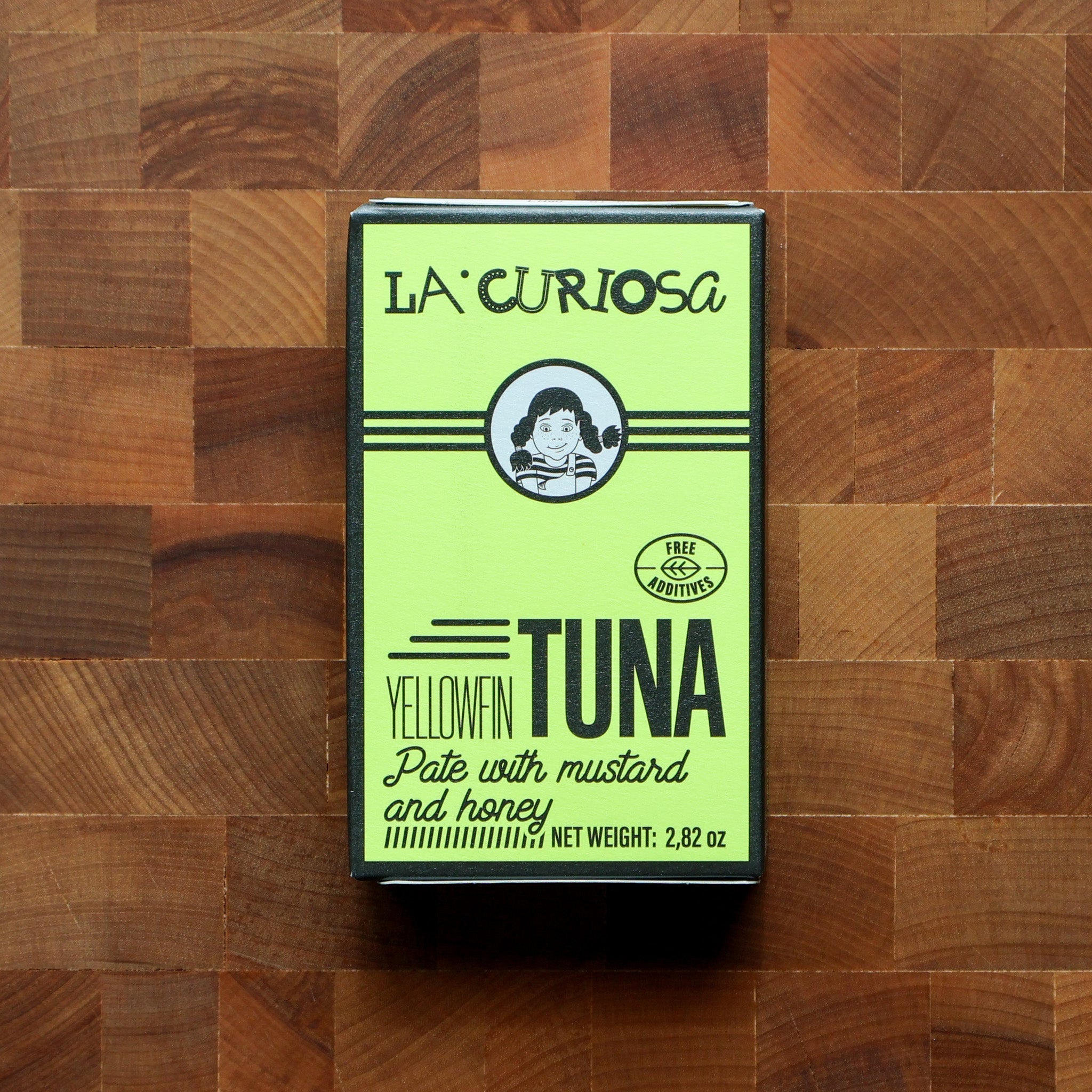 La Curiosa - Tuna Pate w/ Honey & Mustard - FishNook Tinned Seafood Co.