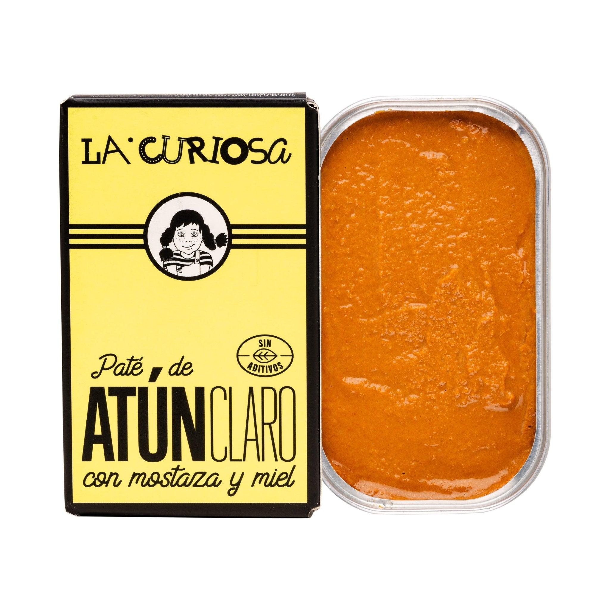 La Curiosa - Tuna Pate w/ Honey & Mustard - FishNook Tinned Seafood Co.