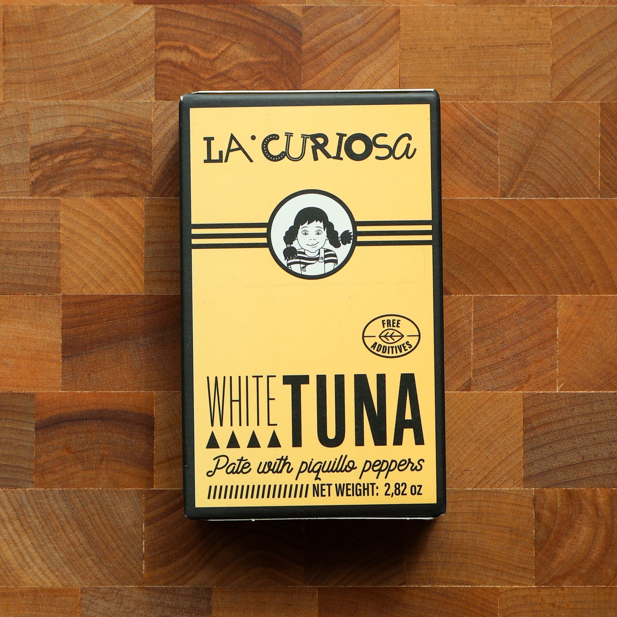 La Curiosa - White Tuna Pate w/ Piquillo Peppers - FishNook Tinned Seafood Co.