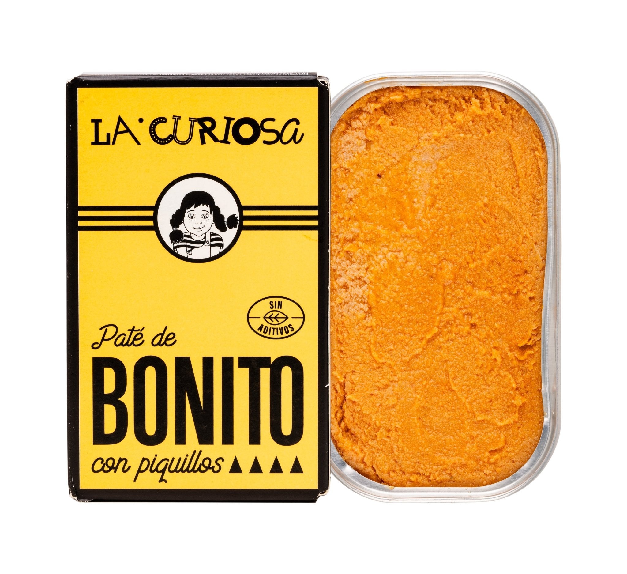 La Curiosa - White Tuna Pate w/ Piquillo Peppers - FishNook Tinned Seafood Co.