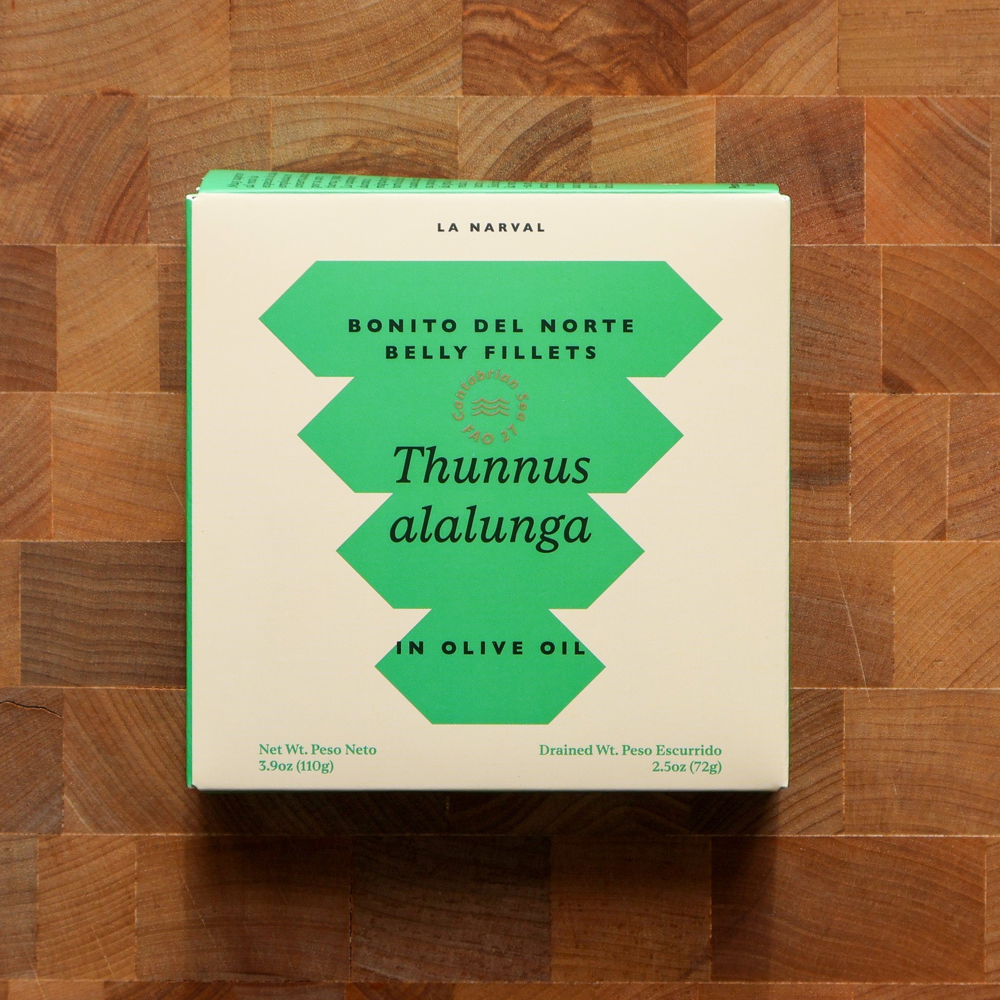 La Narval - Bonito del Norte Tuna Belly 'Ventresca' in Olive Oil - FishNook Tinned Seafood Co.