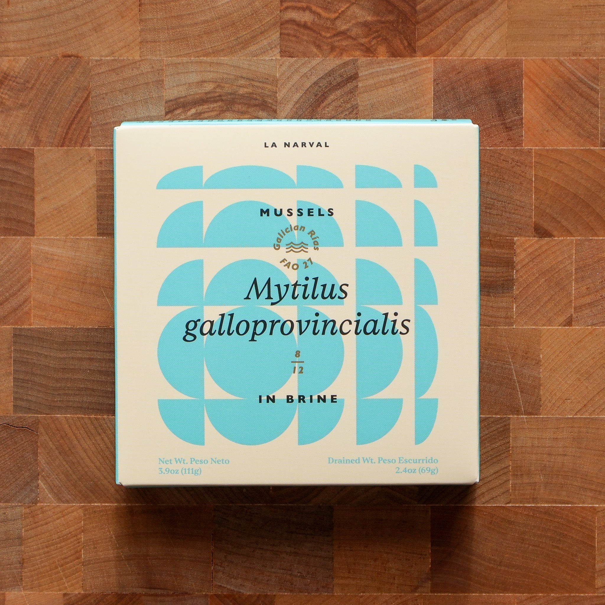 La Narval - Galician Mussels in Brine - FishNook Tinned Seafood Co.