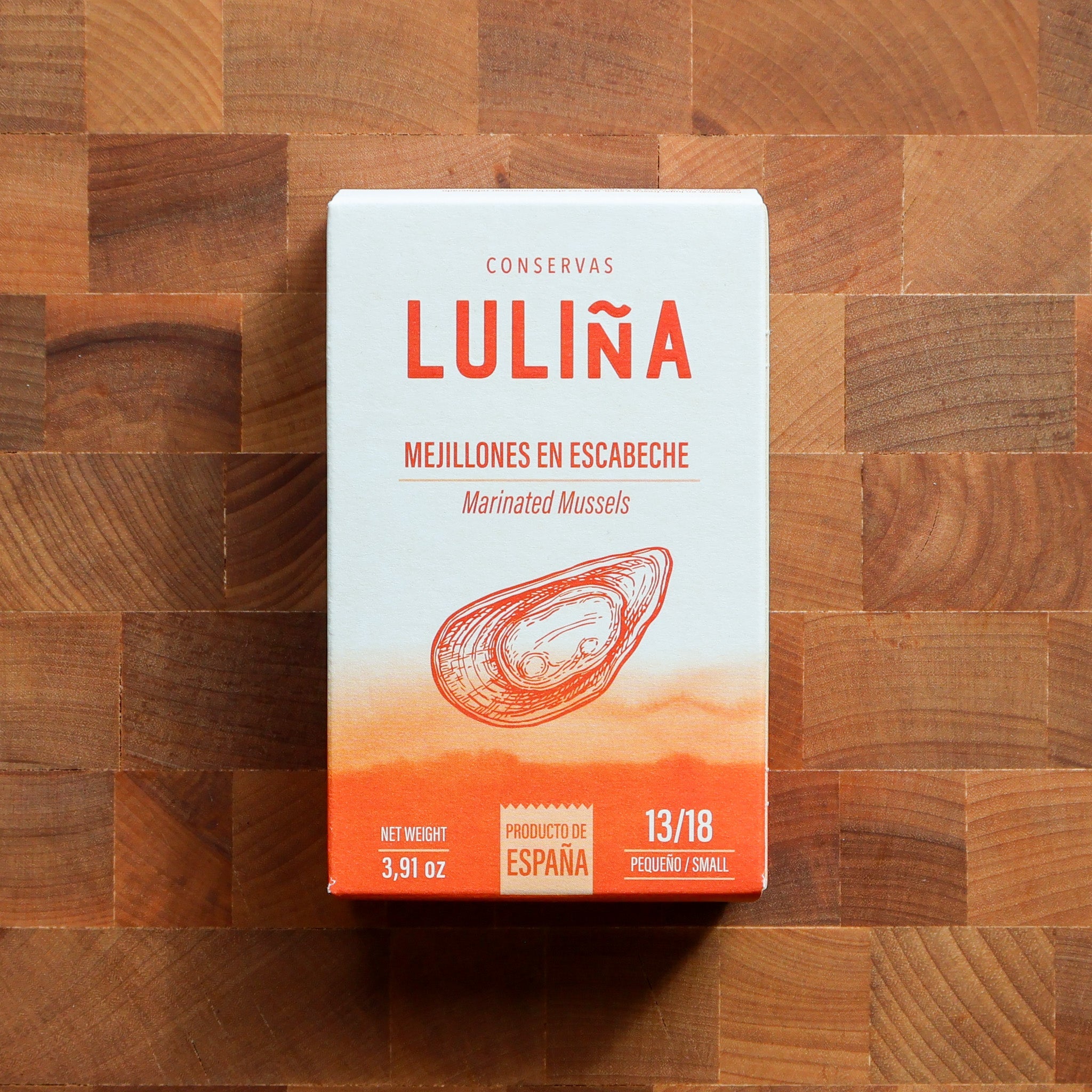 Luliña - 13/18 Small Mussels in Escabeche - FishNook Tinned Seafood Co.