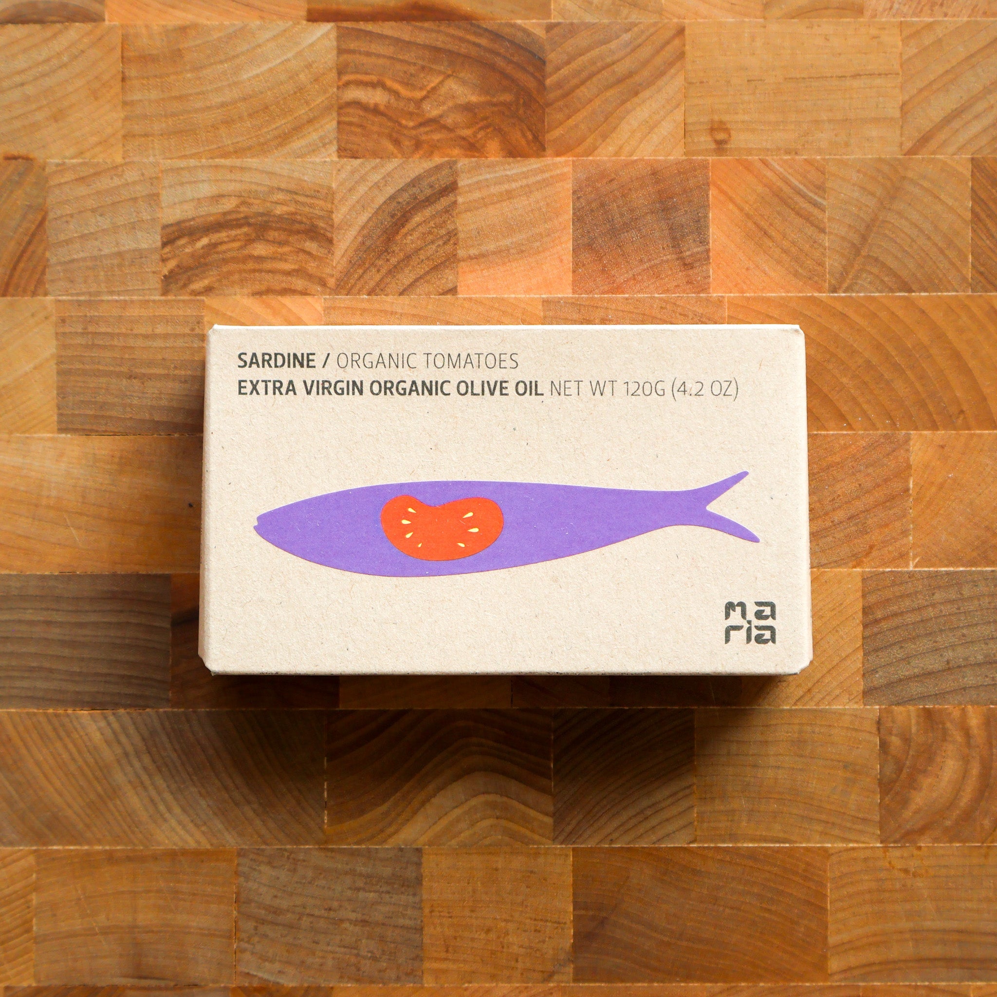 Maria Organic - Sardines in Organic Tomato Sauce - FishNook Tinned Seafood Co.