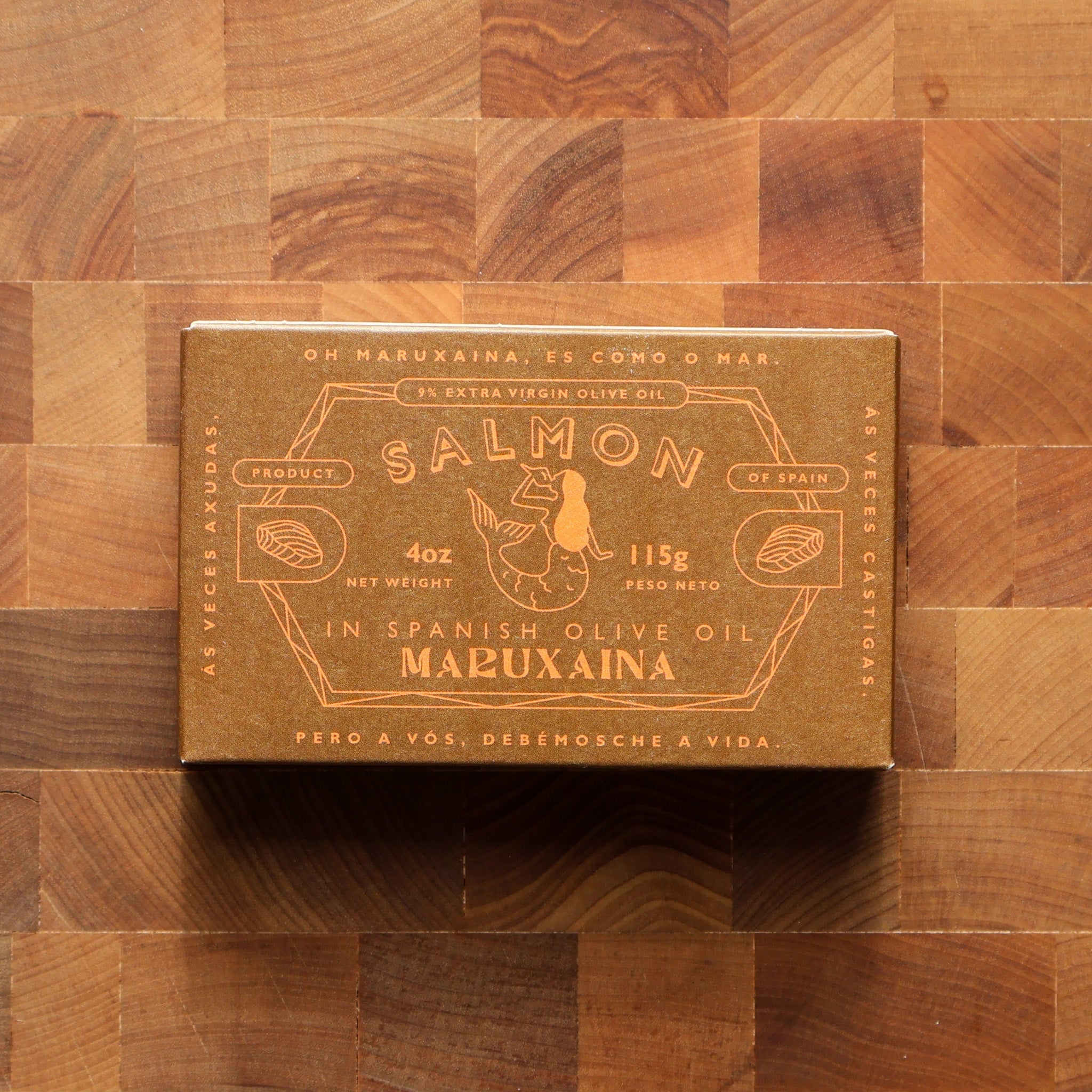 Maruxaina - Salmon in Spanish Extra Virgin Olive Oil - FishNook Tinned Seafood Co.