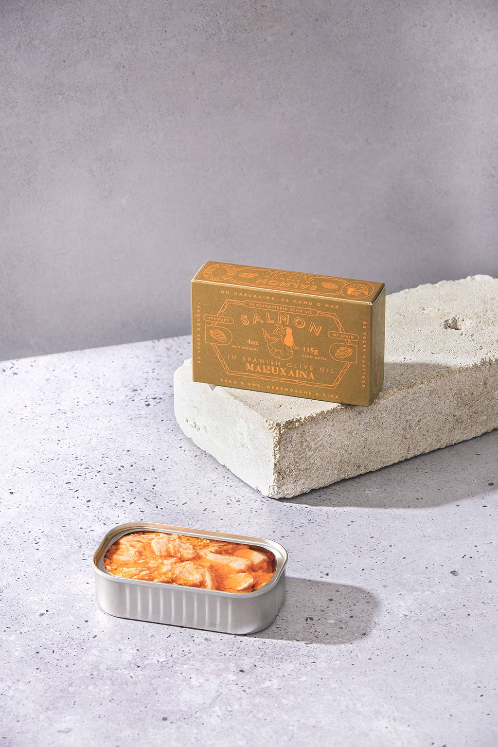 Maruxaina - Salmon in Spanish Extra Virgin Olive Oil - FishNook Tinned Seafood Co.