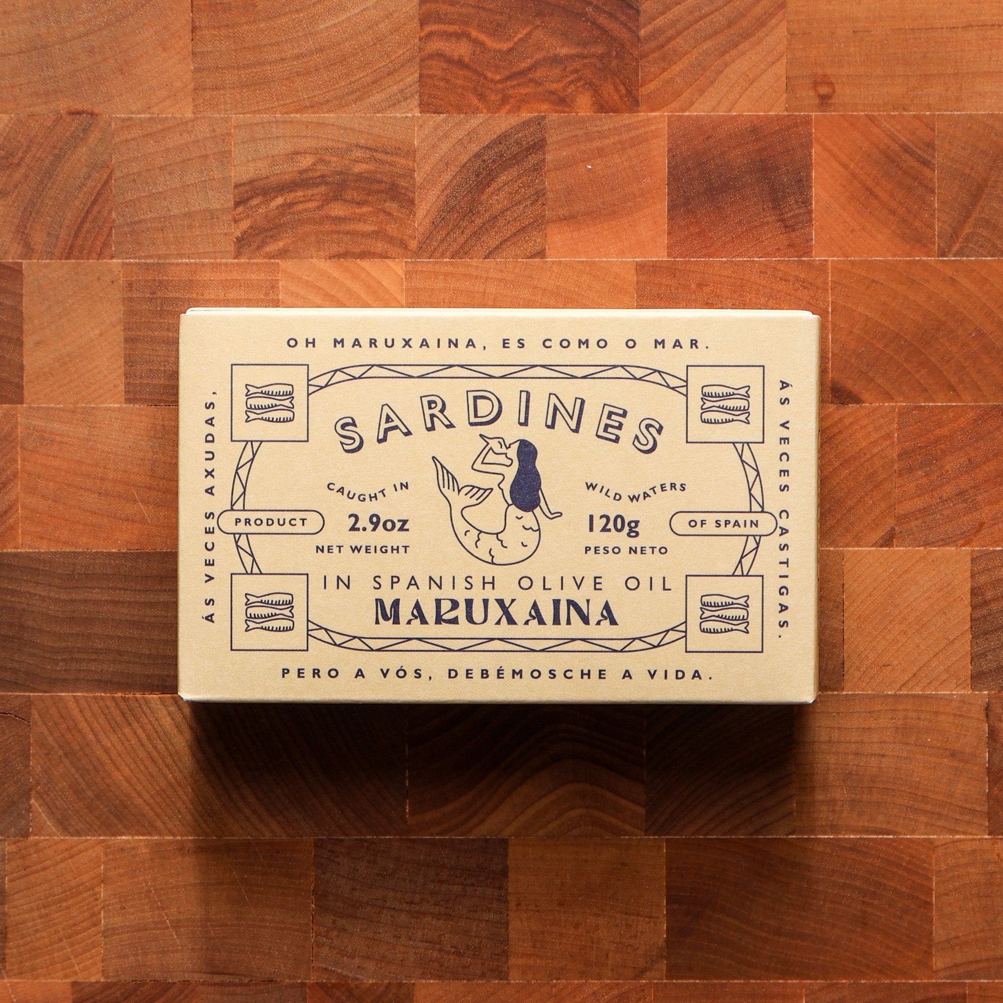 Maruxaina - Sardines in Spanish Olive Oil - FishNook Tinned Seafood Co.