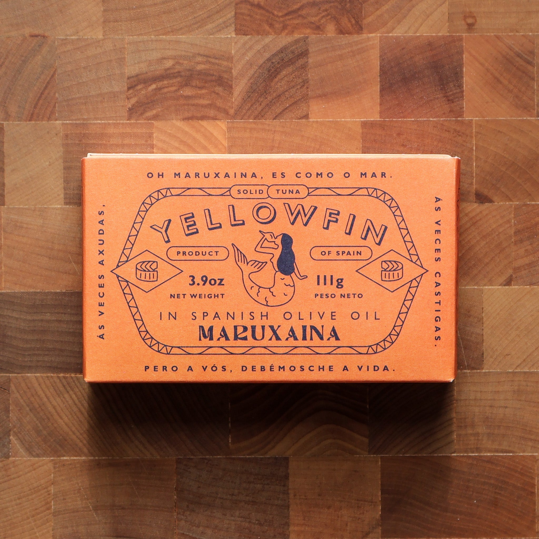 Maruxaina - Solid Yellowfin Tuna in Spanish Olive Oil - FishNook Tinned Seafood Co.