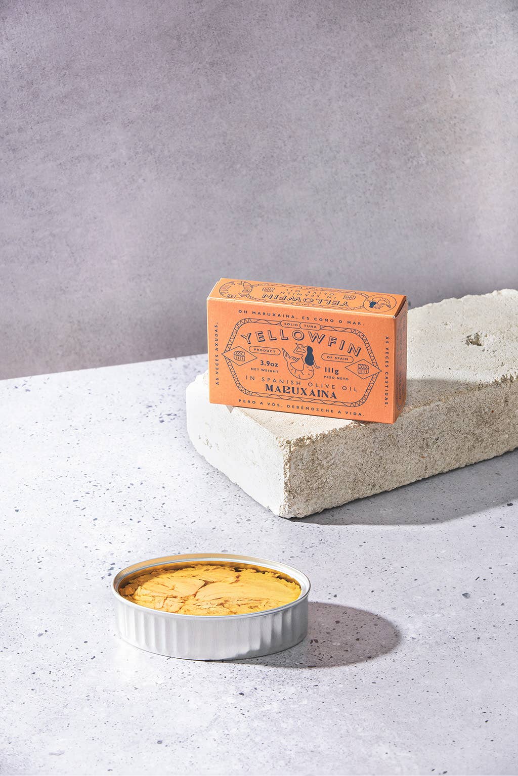 Maruxaina - Solid Yellowfin Tuna in Spanish Olive Oil - FishNook Tinned Seafood Co.