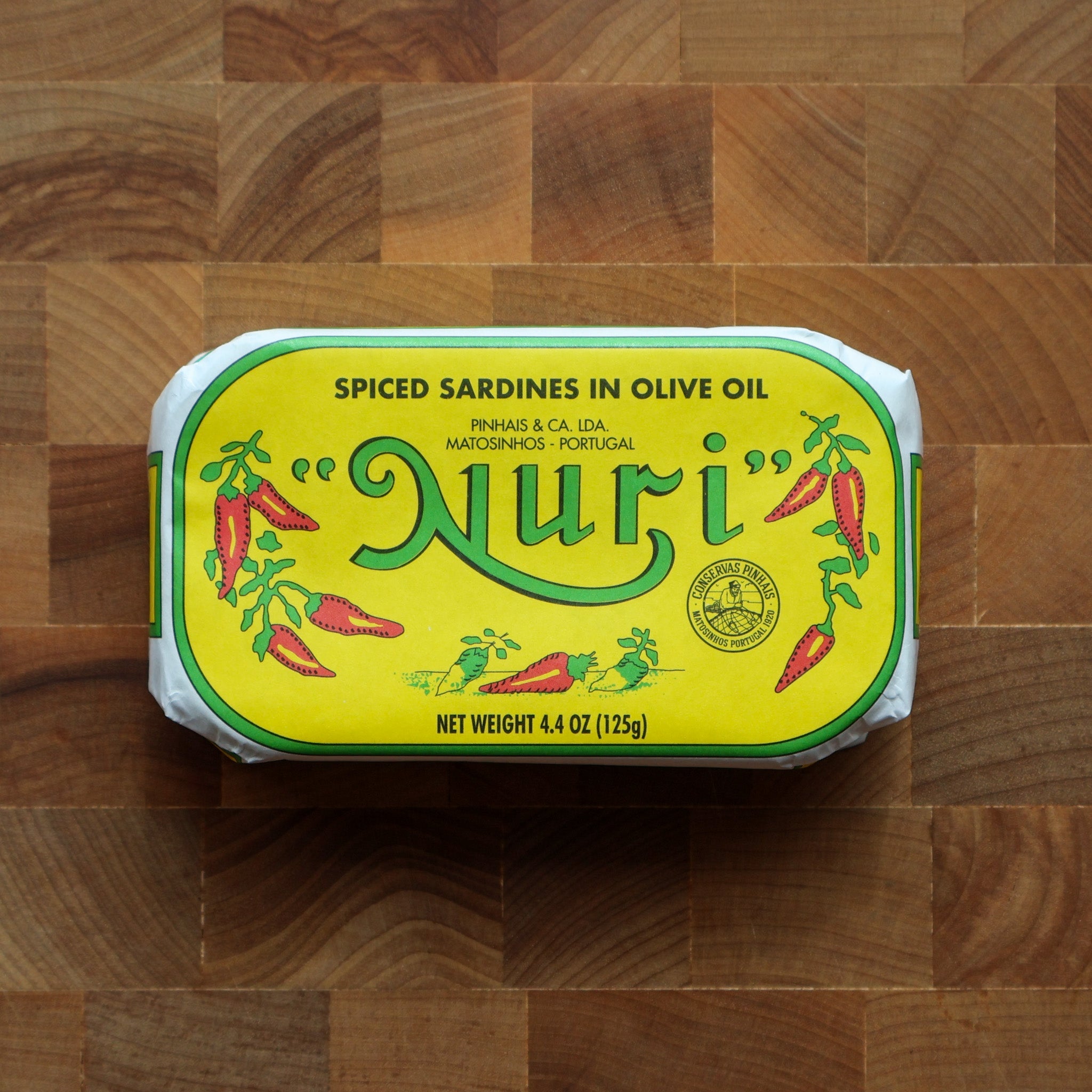 Nuri - Spiced Sardines in Olive Oil - FishNook Tinned Seafood Co.
