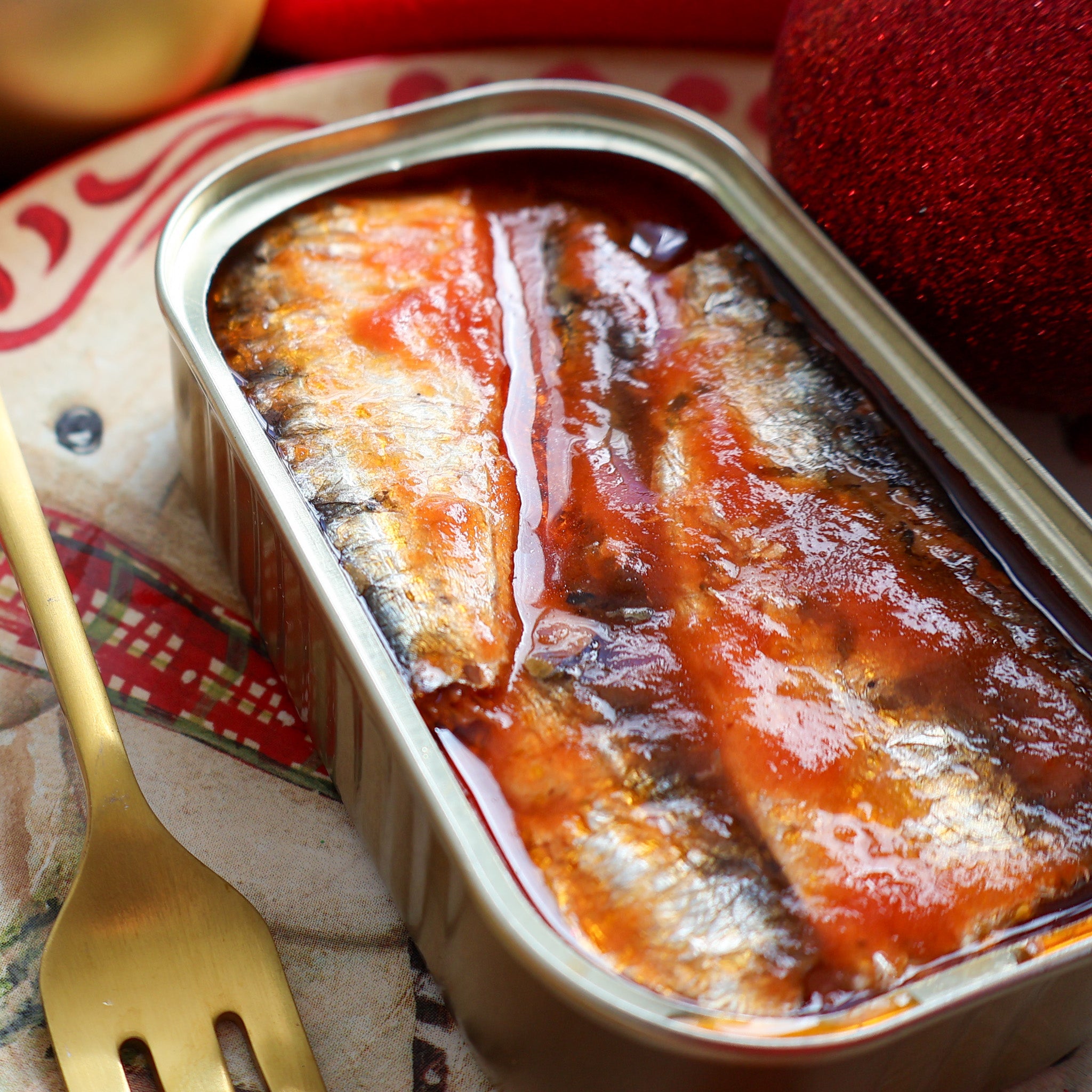 Nuri - Spiced Sardines in Tomato Sauce - FishNook Tinned Seafood Co.