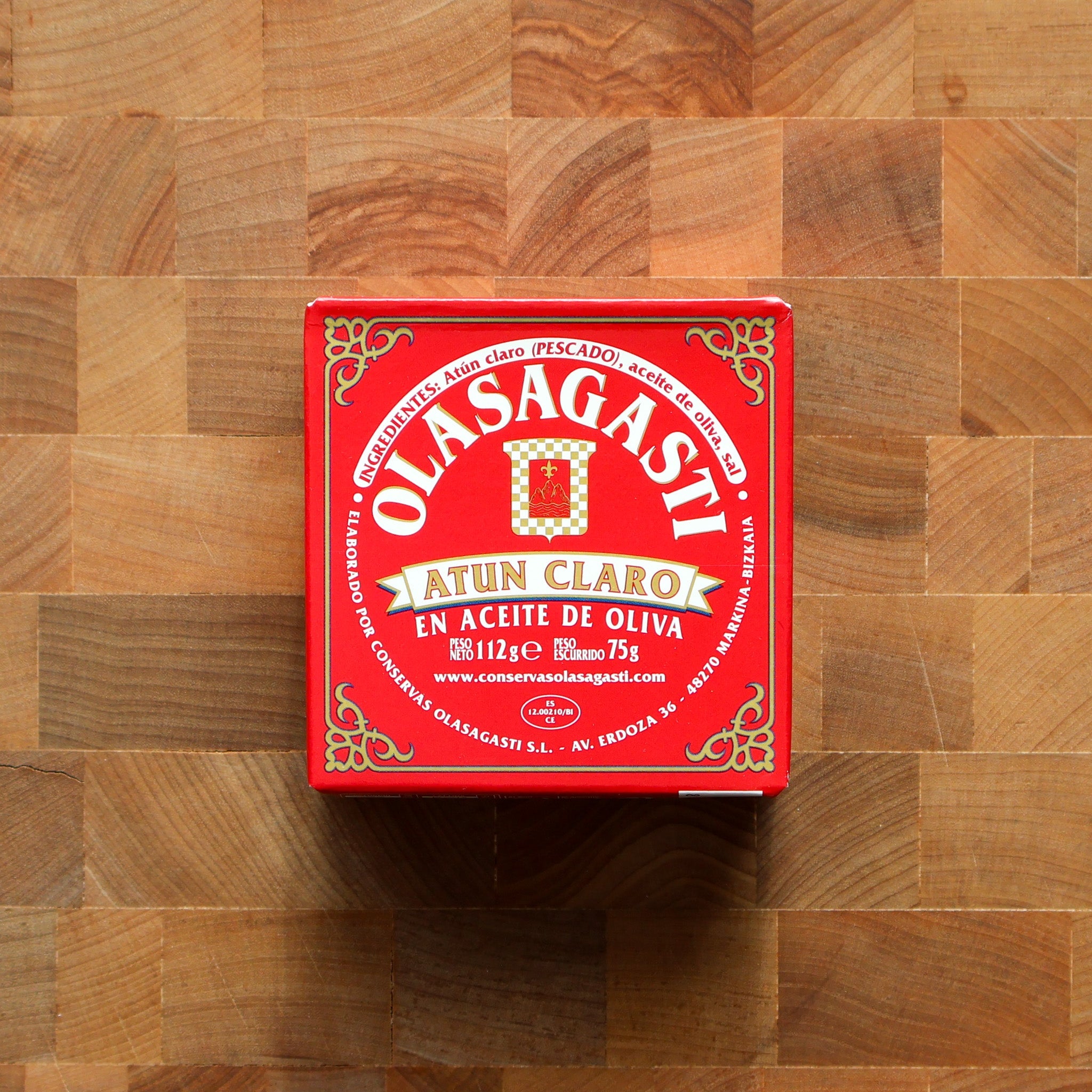 Olasagasti - Yellowfin Tuna Loin in EVOO - FishNook Tinned Seafood Co.