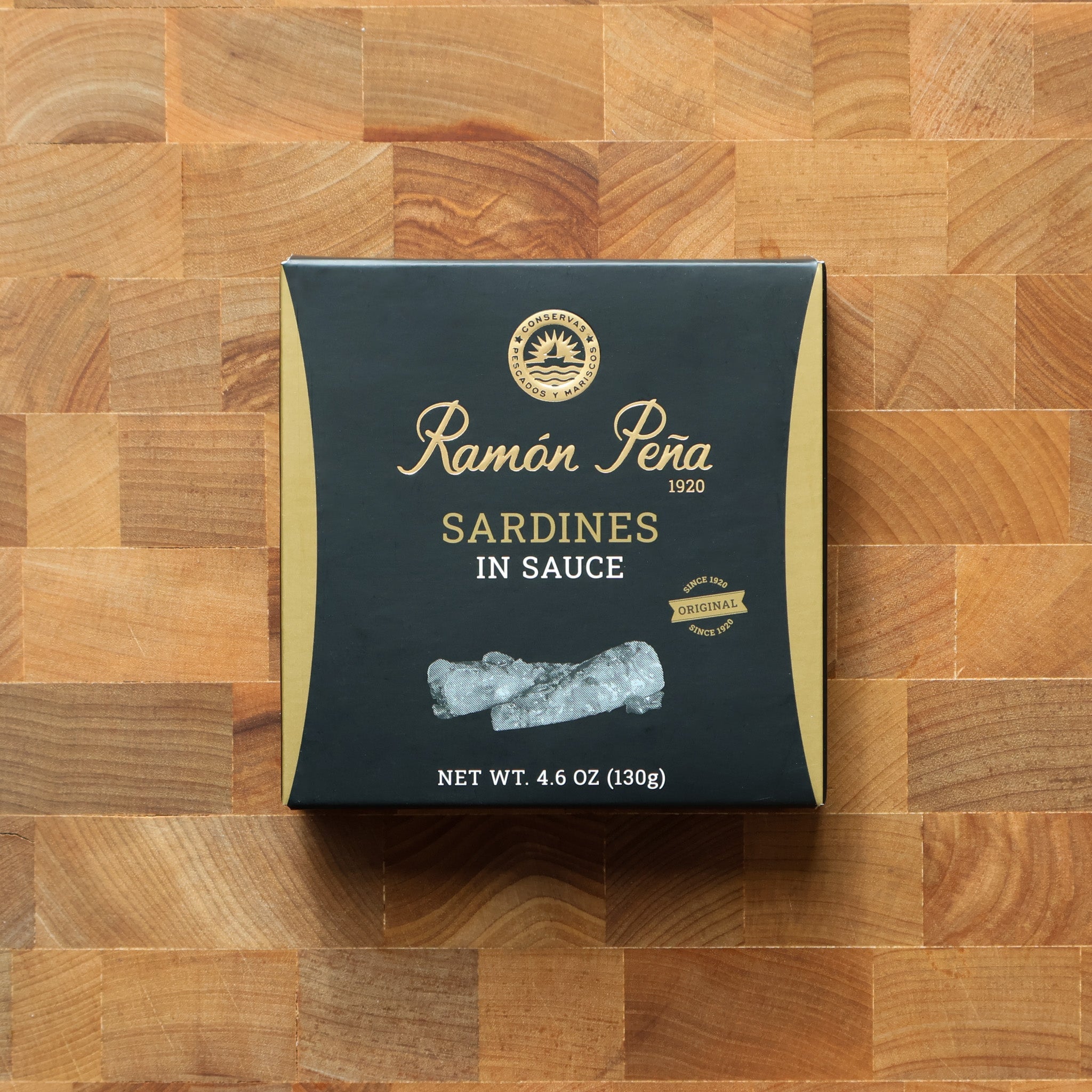 Ramon Peña - Fried Small Sardines in Sauce - FishNook Tinned Seafood Co.