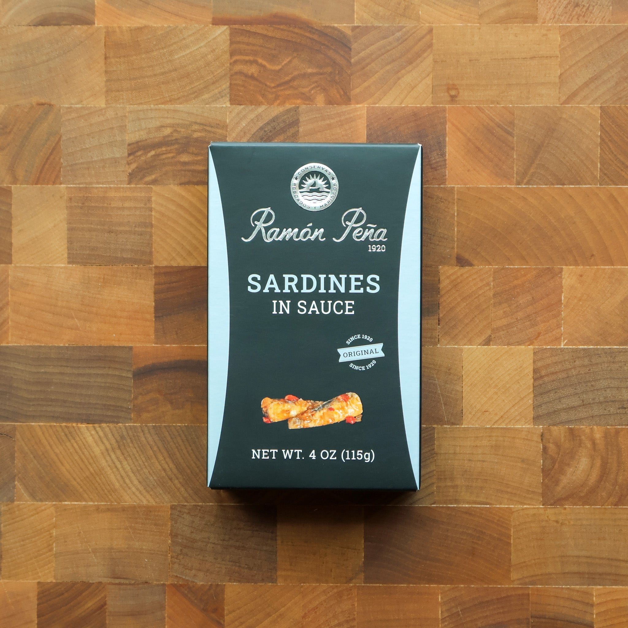 Ramon Peña - Ramon Pena Sardines in Galician Sauce, Silver Line - FishNook Tinned Seafood Co.