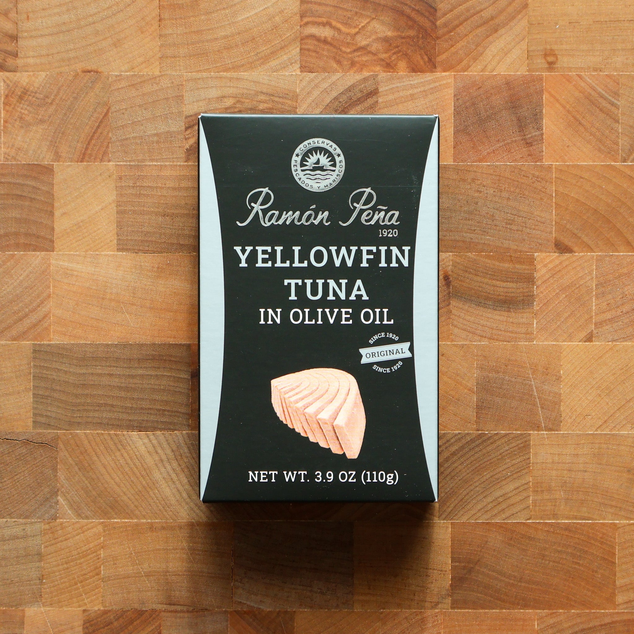 Ramon Peña - Yellowfin Tuna in Olive Oil, Silver Line - FishNook Tinned Seafood Co.