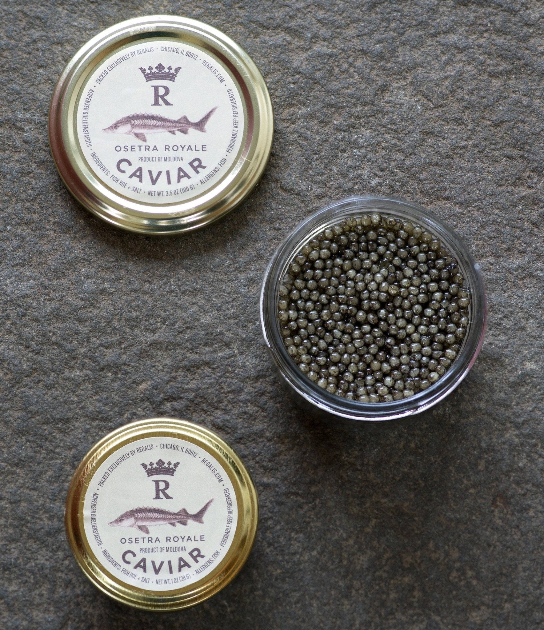 Regalis Foods - Osetra Royale Caviar - FishNook Tinned Seafood Co.