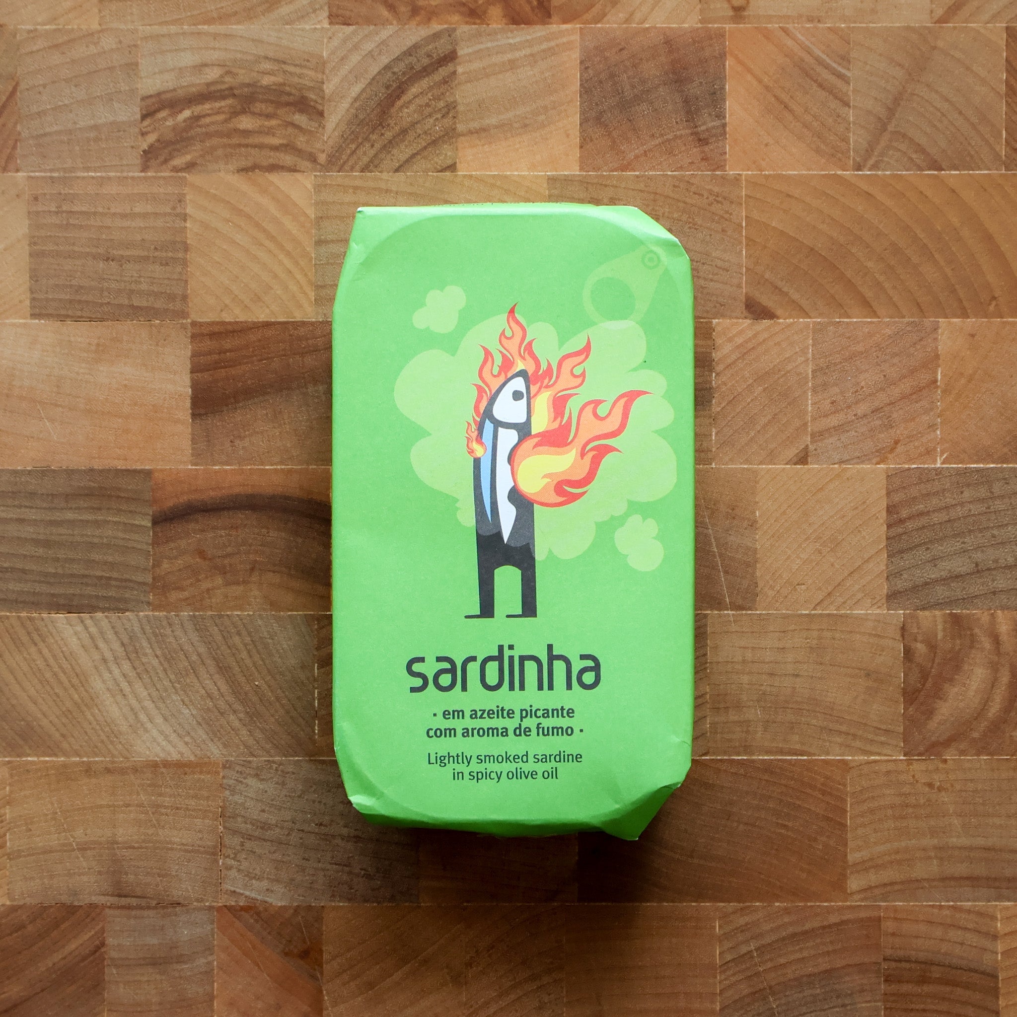 Sardinha - Lightly Smoked Sardines in Spicy Olive Oil - FishNook Tinned Seafood Co.
